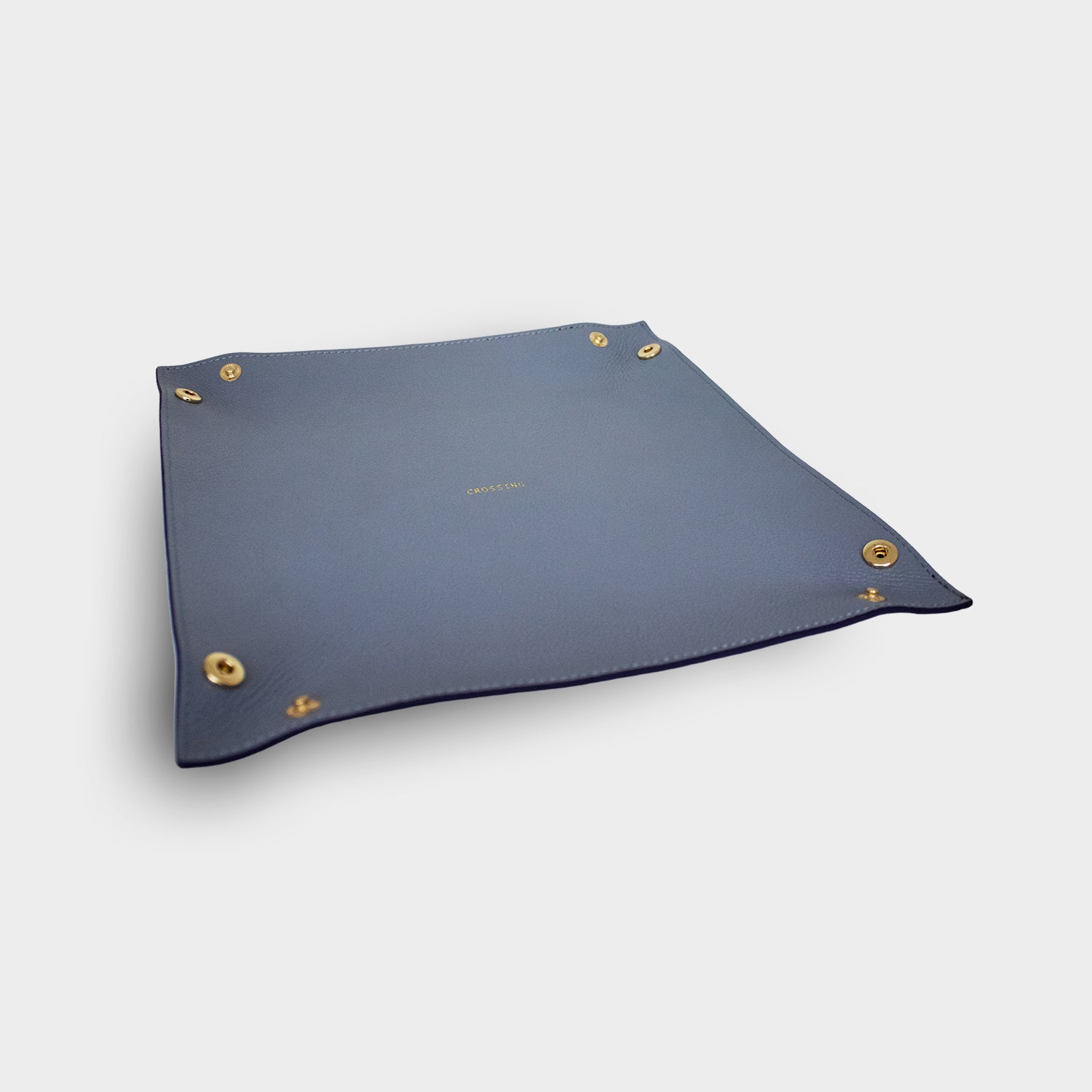 Crossing Valet Tray (Large) - Barcoss Navy/Ice Lake