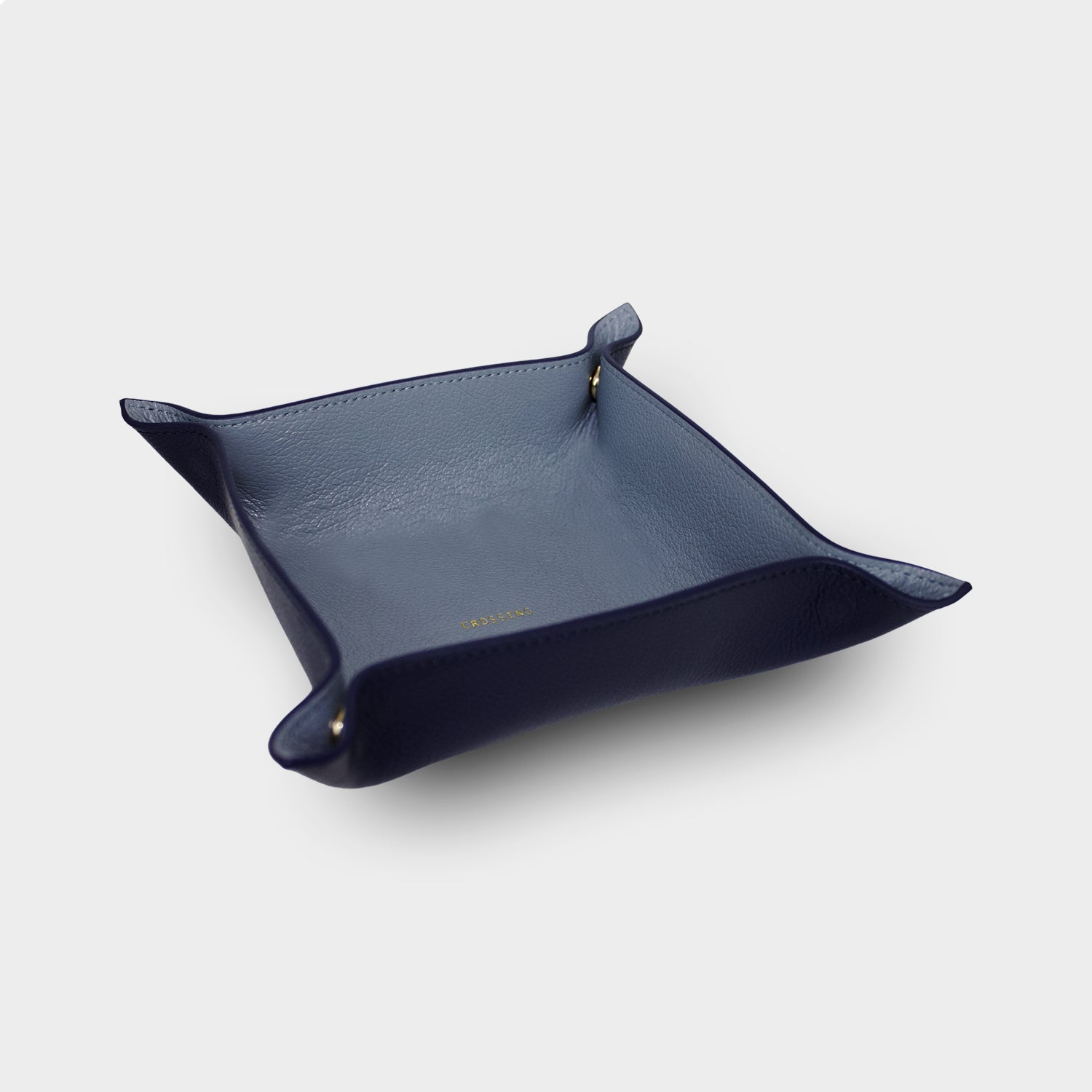 Crossing Valet Tray (Medium) - Barcoss Navy/Ice Lake