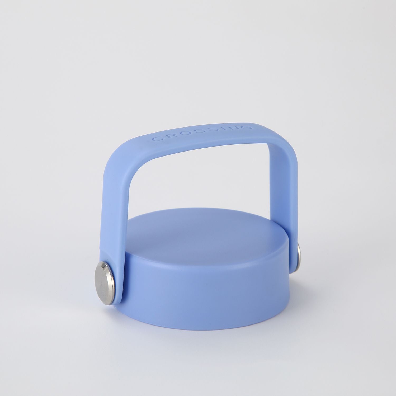 Crossing Urban Ceramic S/S Insulated Flat Cap Bottle With Handle 600ml - Cotton Heirloom Blue (Mix)