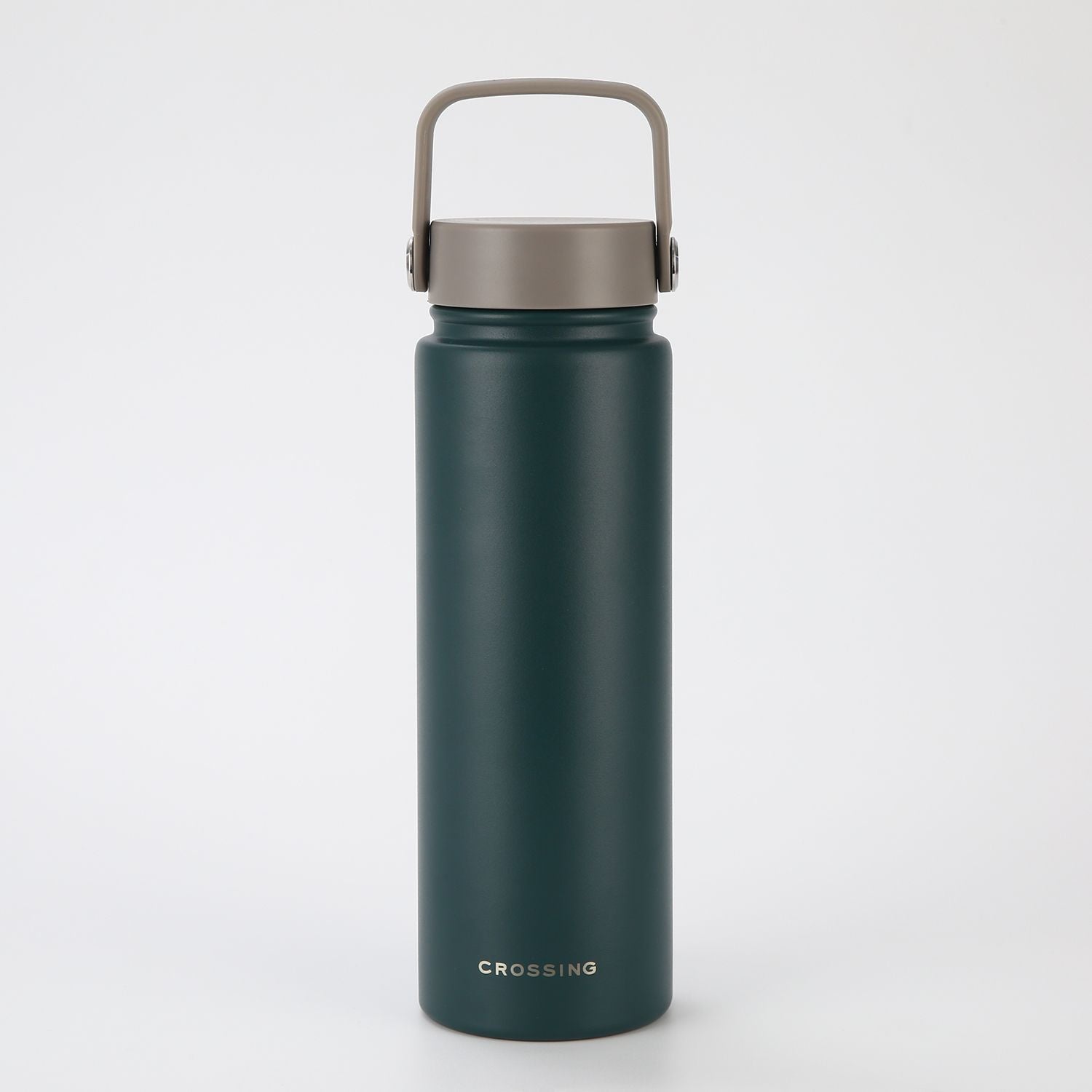 Crossing Urban Ceramic S/S Insulated Flat Cap Bottle With Handle 720ml - Squash Latte (Mix)