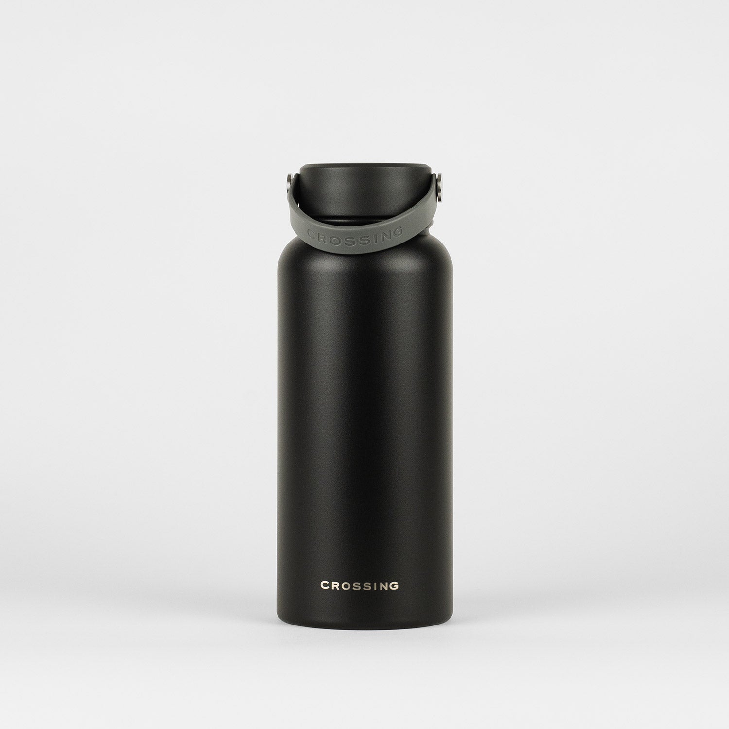 Crossing Urban Insulated S/S Bottle W Handle 950ml - Ebony – The