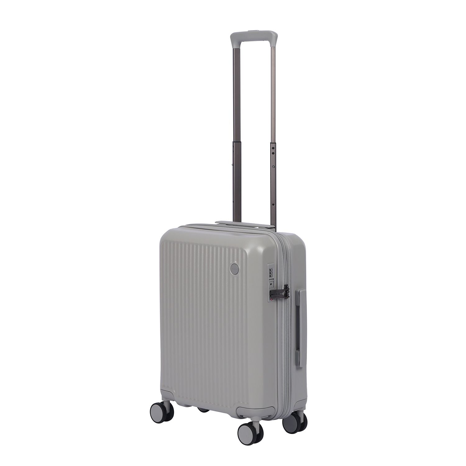 Crossing Vive Polycarbonate Expandable Carry On Luggage T20 - Grey