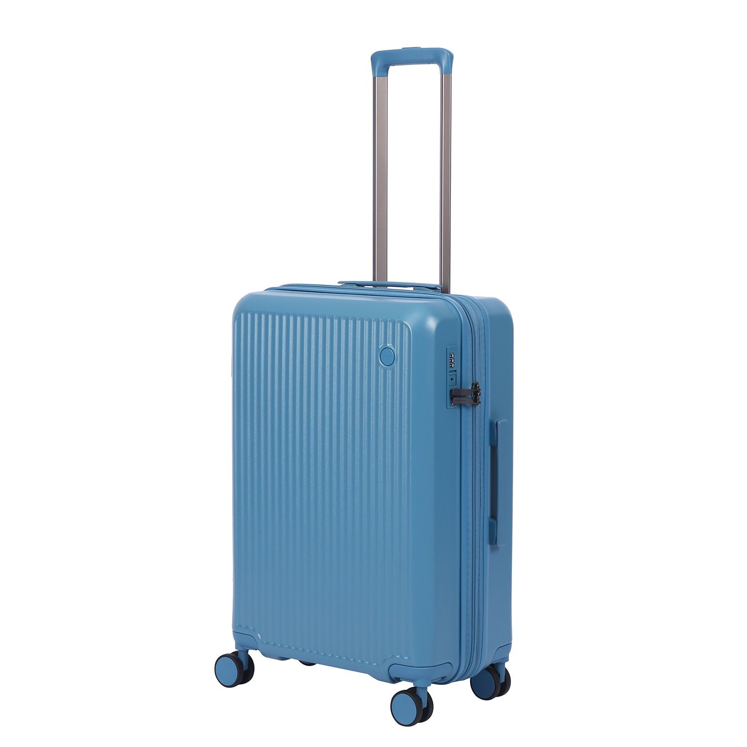 Crossing Vive Polycarbonate Expandable Medium Luggage T25 - Blue