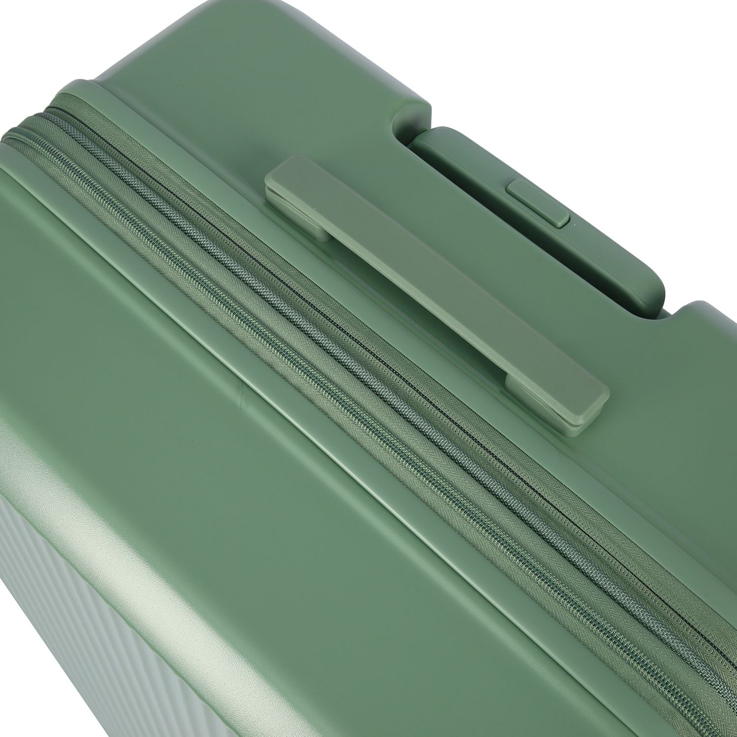 Crossing Vive Polycarbonate Expandable Medium Luggage T25 - Sage Green