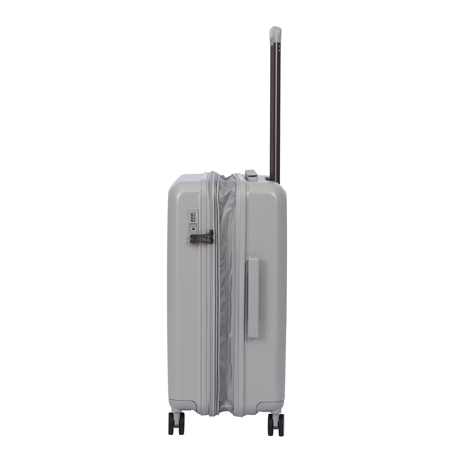Crossing Vive Polycarbonate Expandable Medium Luggage T25 - Grey