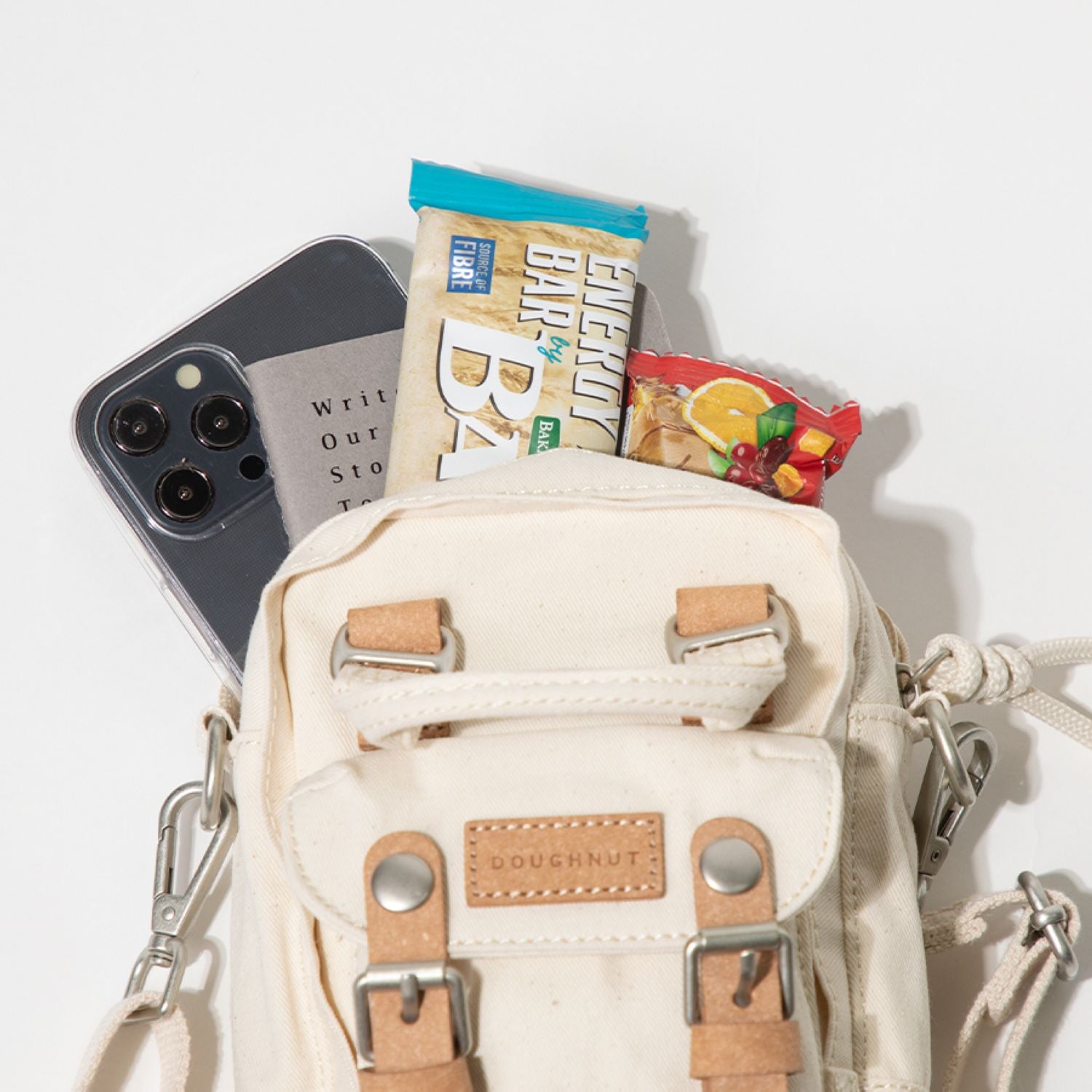 Doughnut Macaroon Tiny Organic Cotton Series - Beige