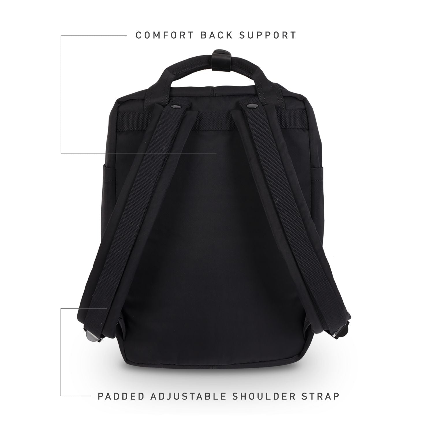 Doughnut Macaroon Black Series - Black