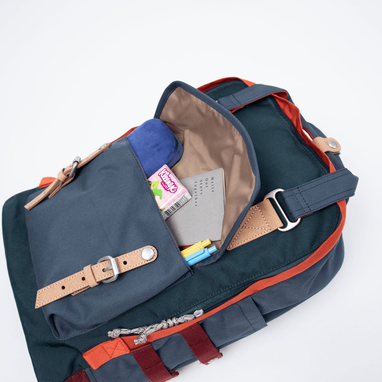 Doughnut Macaroon Large Happy Camper Series Backpack -  Lake