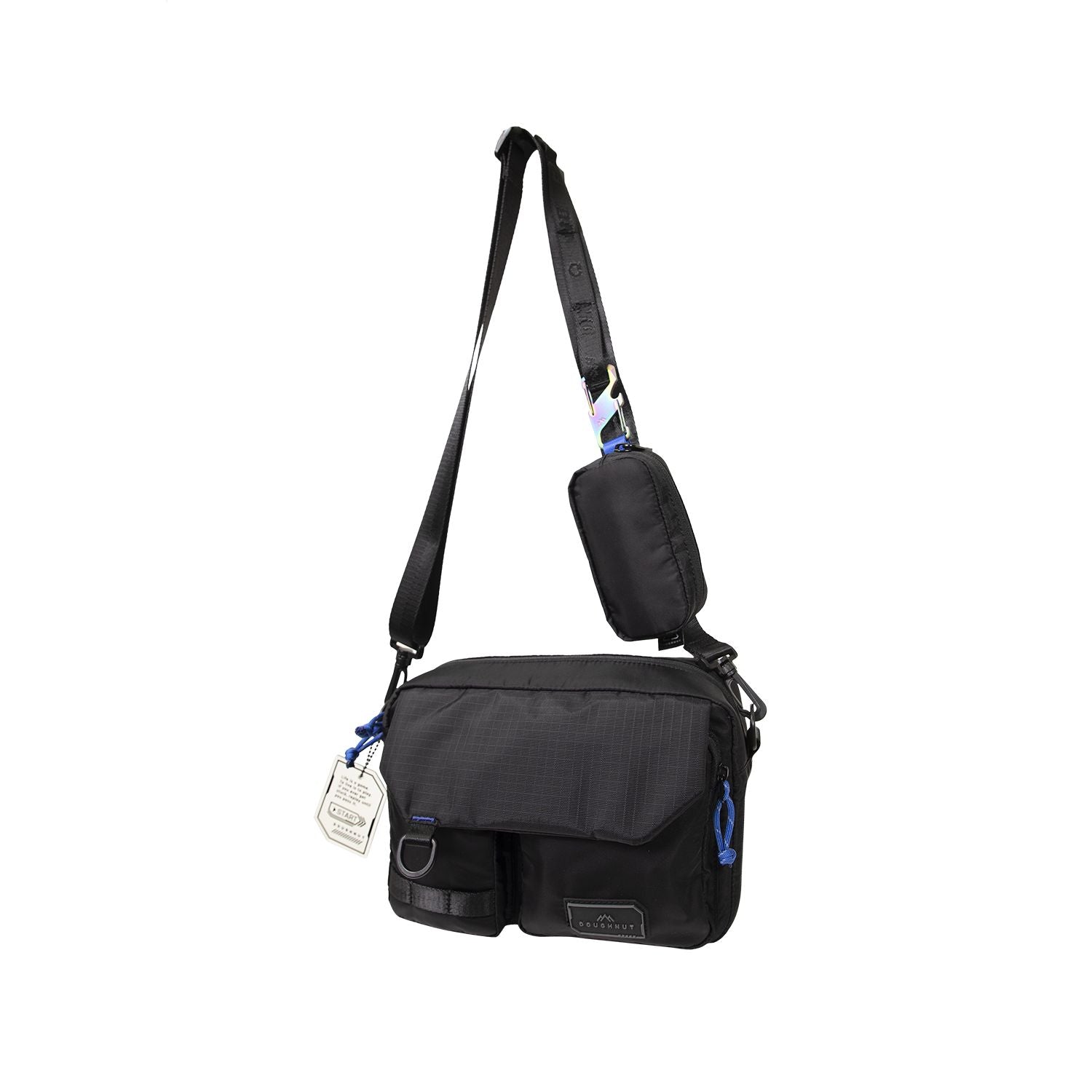 Doughnut Mission Cross Body Bag (Gamescape Collection) - Black