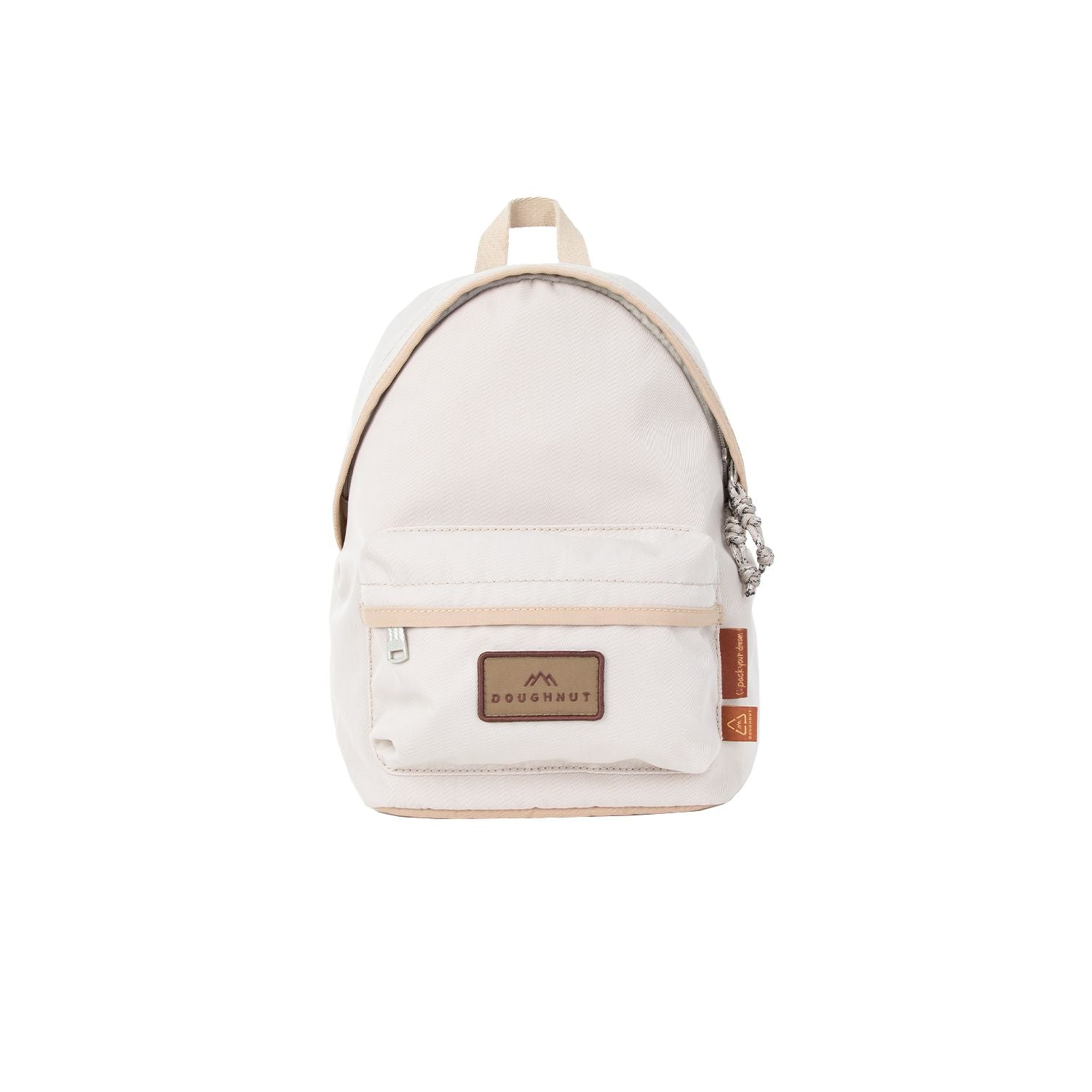 Doughnut Plus One Mini Happy Camper Series Backpack -  Ivory