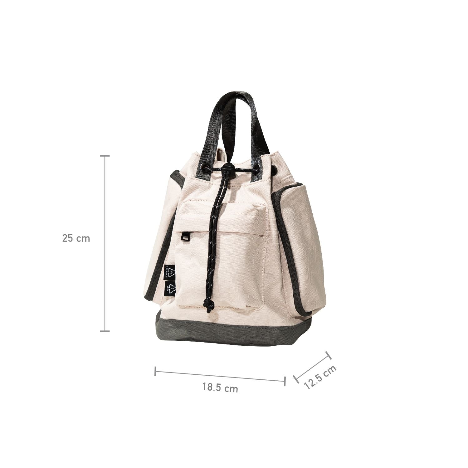 Doughnut Pyramid Tiny - Stone