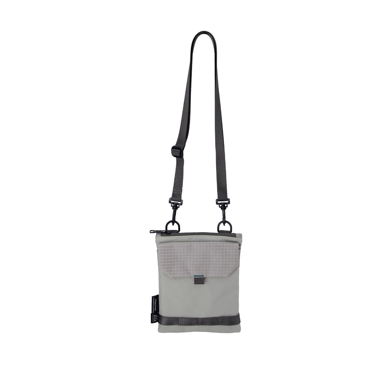 Doughnut Teleport Street Cruise Series Crossbody Bag - Light Grey X Teal
