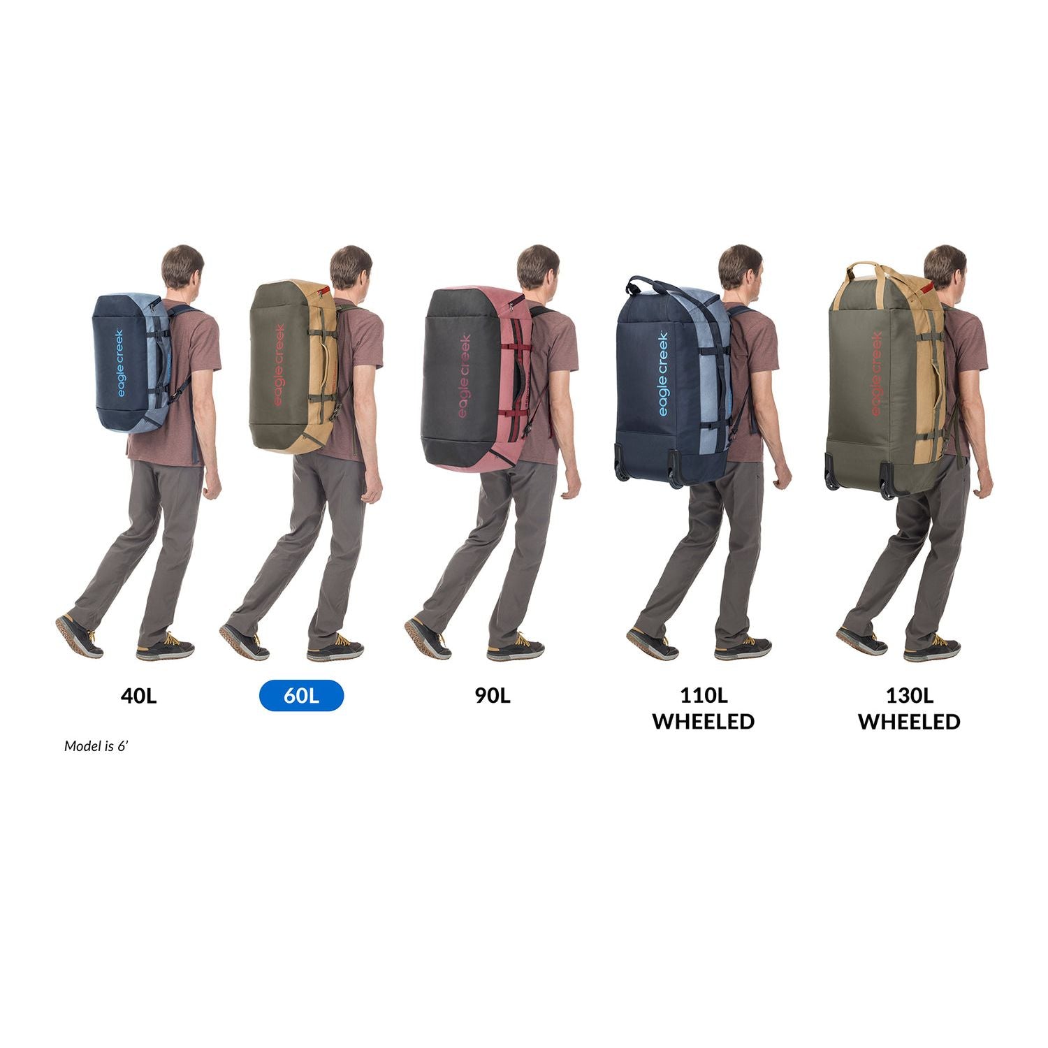 Eagle Creek Cargo Hauler Duffel 60L (Charcoal)