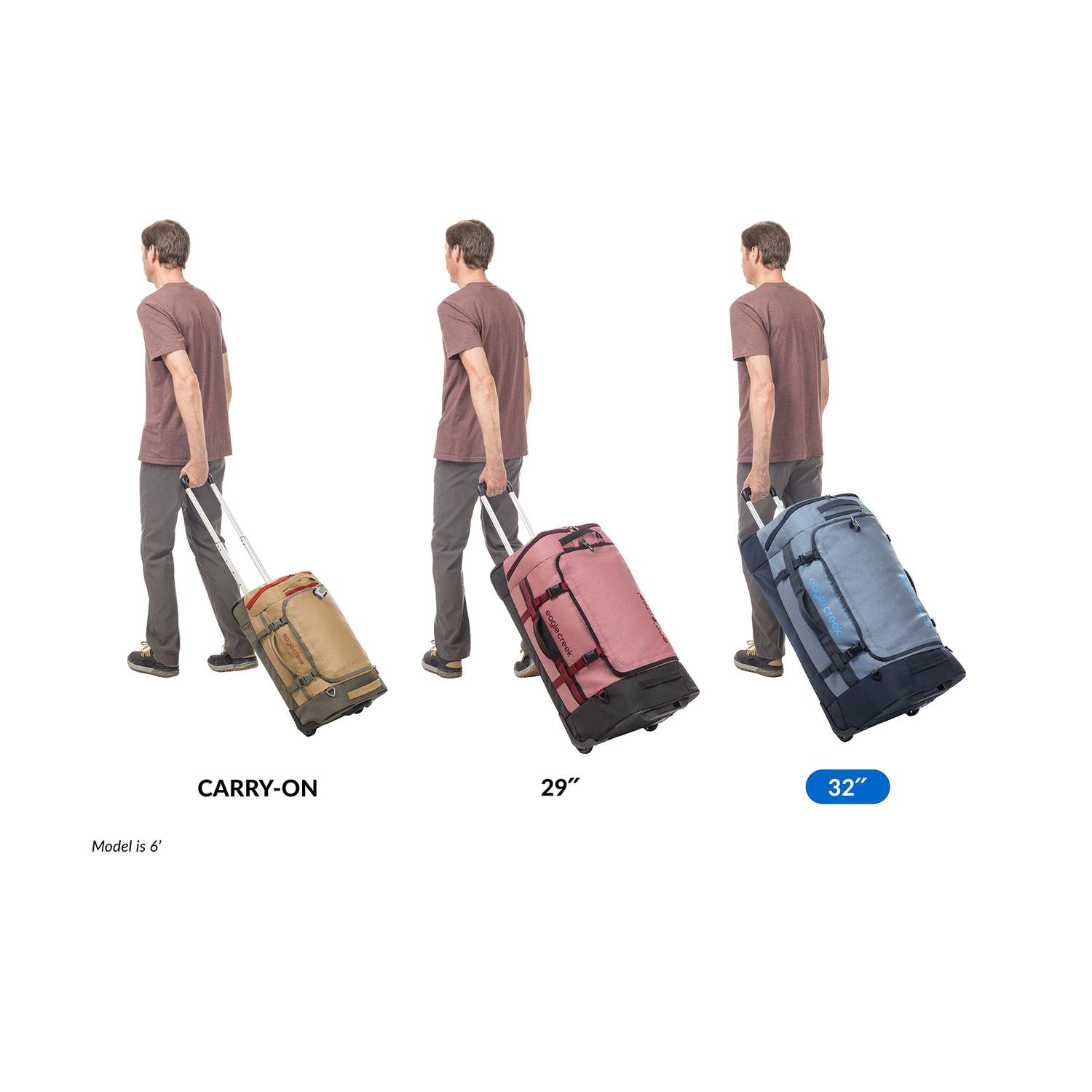 Eagle Creek Cargo Hauler XT Wheeled Duffel 120L/32" (Charcoal)