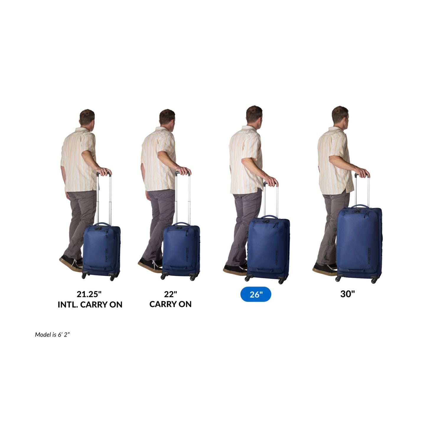 Eagle Creek Expanse 4 Wheeled 26" (Midnight Black)