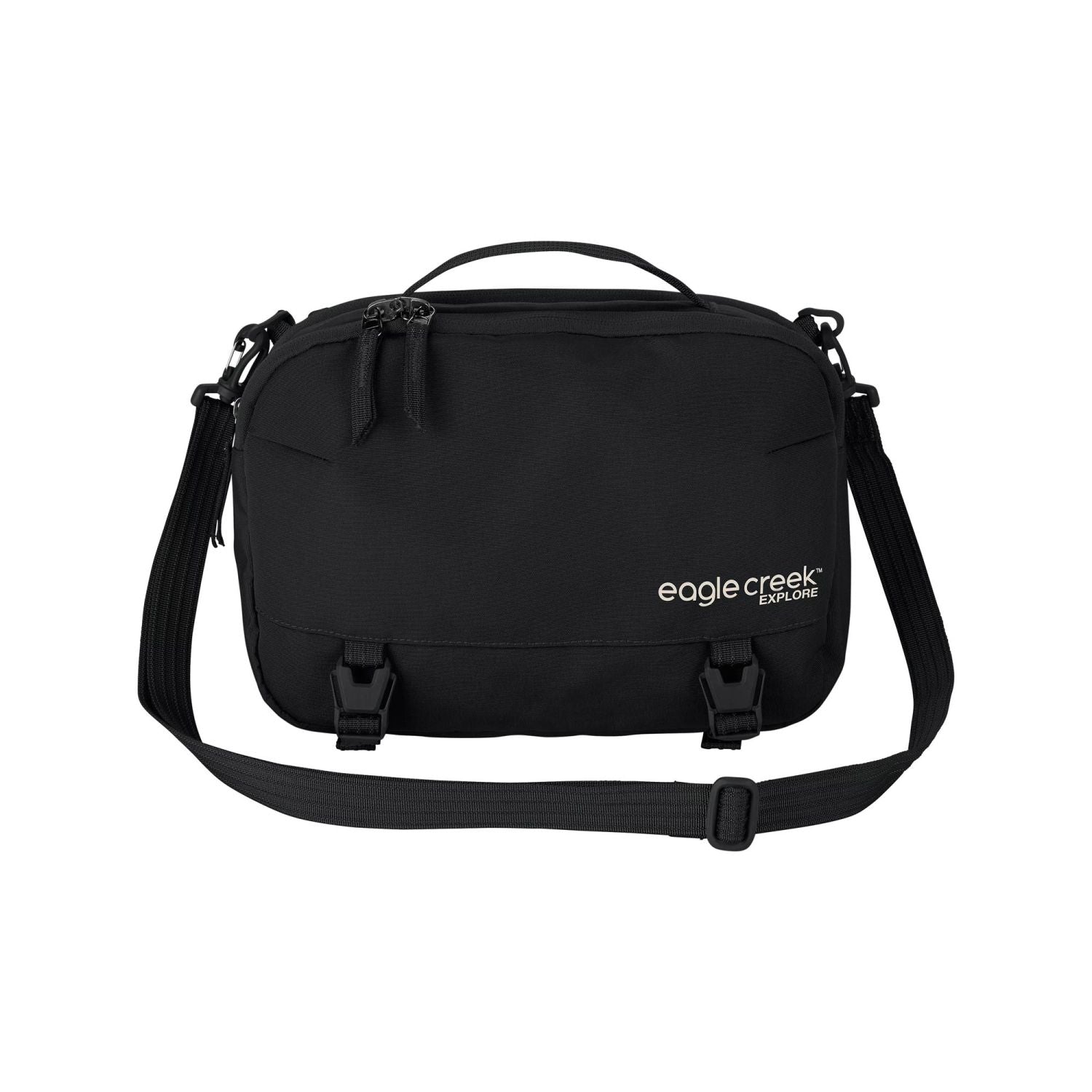 Eagle Creek Explore Mini Messenger Bag (Black)