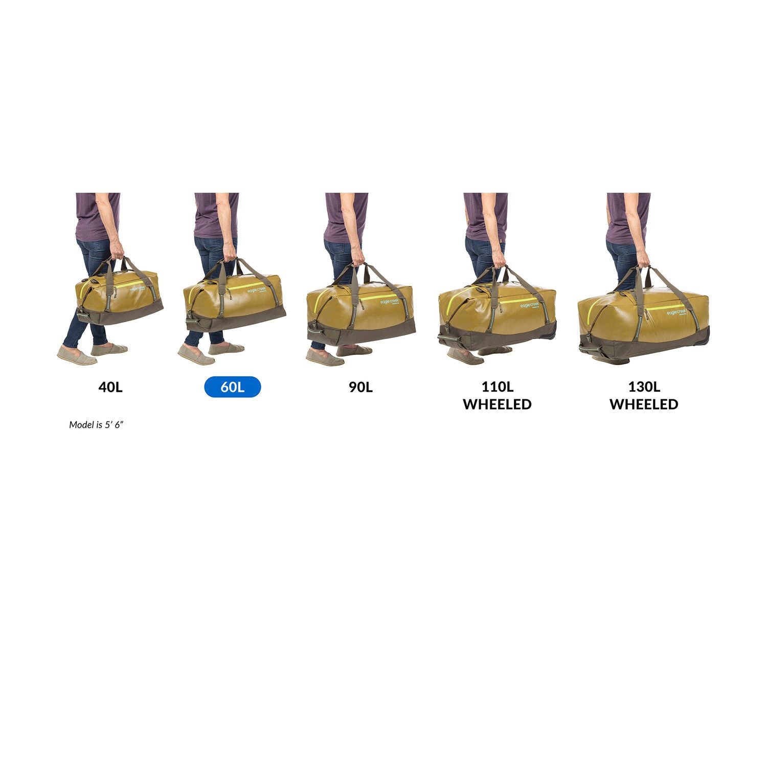 Eagle Creek Migrate Duffel 60L (Rush Blue)