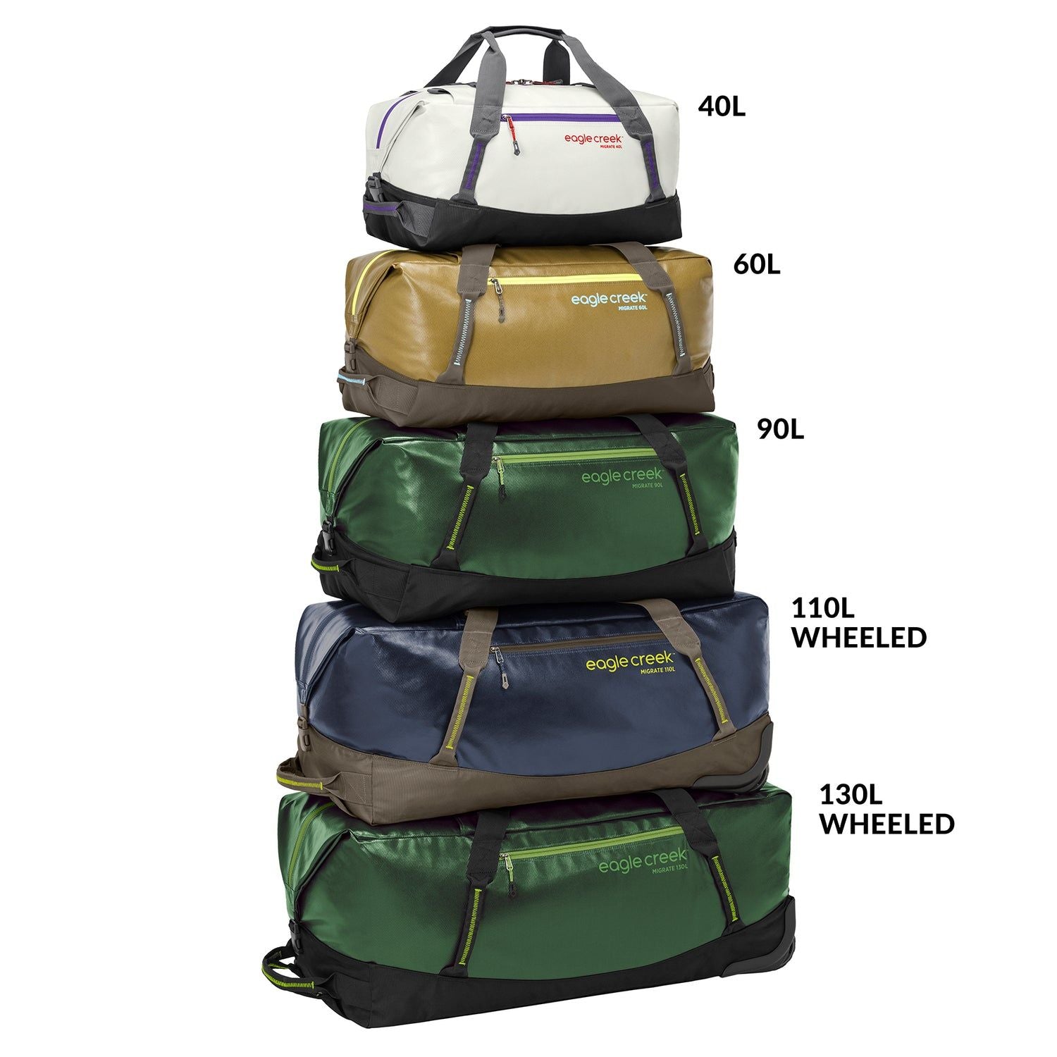 Eagle Creek Migrate Wheeled Duffel 130L (Rush Blue)