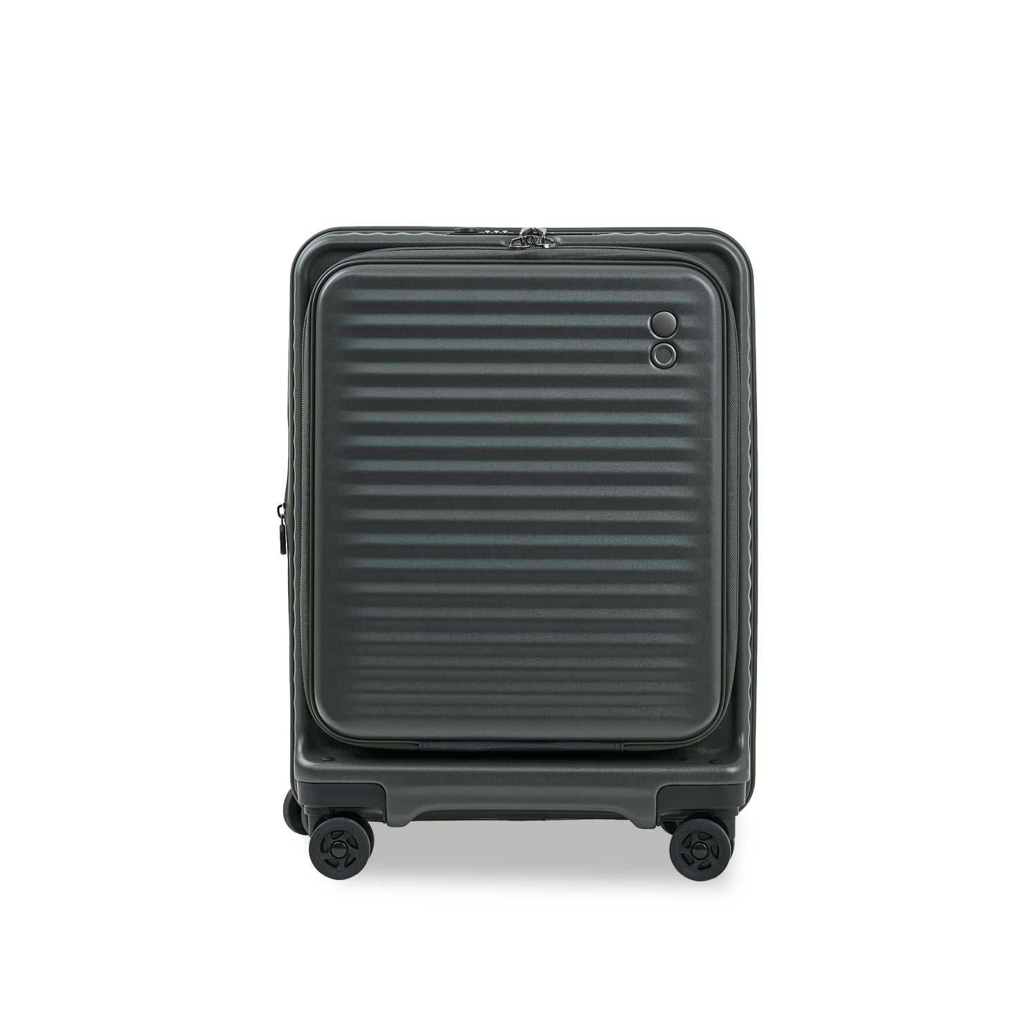 Echolac Celestra 20" Carry On Upright Luggage With Front Access Opening (Olive Green)