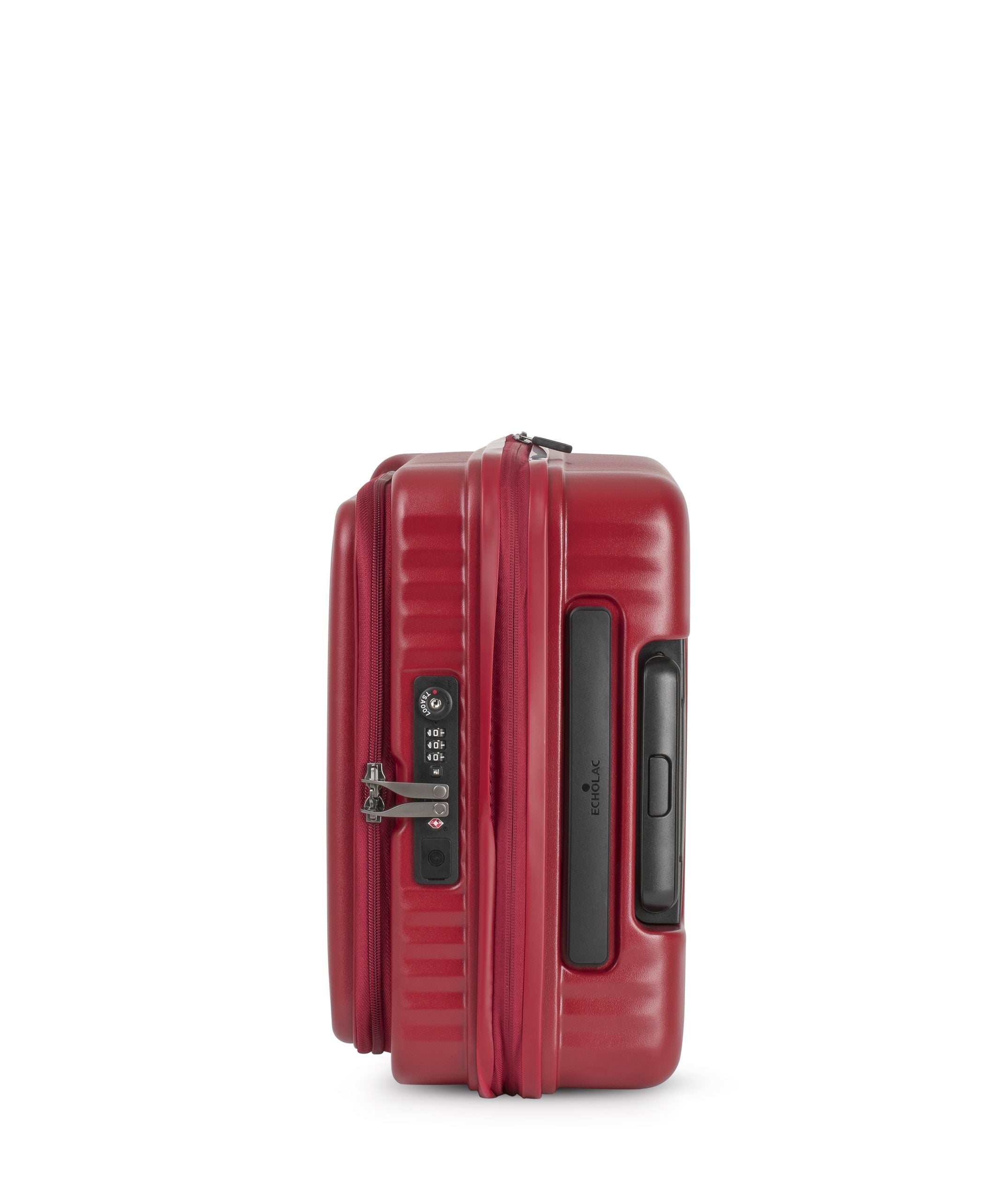 Echolac Celestra 20" Carry On Upright Luggage With Front Access Opening (Red)
