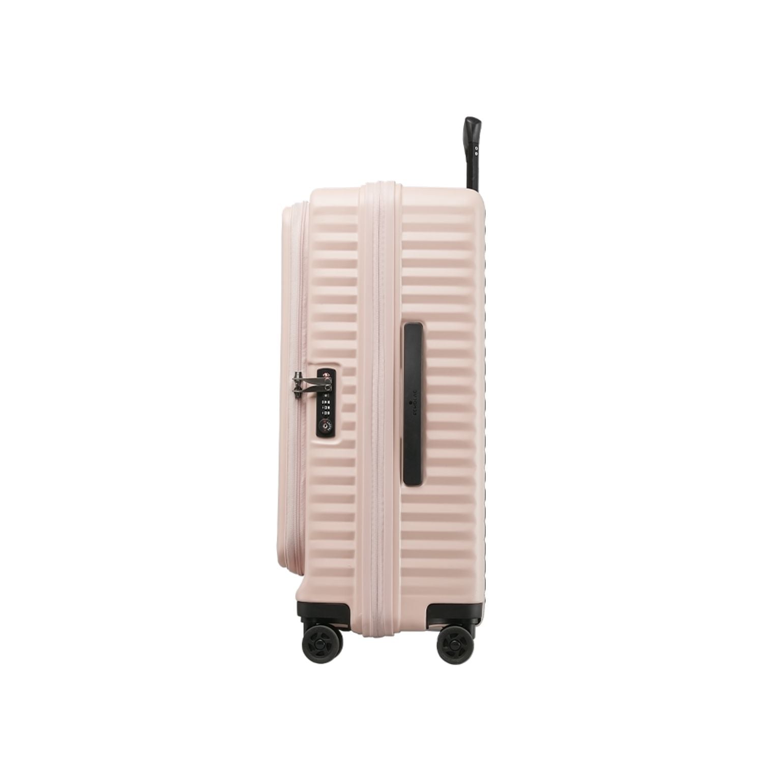 Echolac Amos 20" Carry On Luggage Expandable Upright (Black)