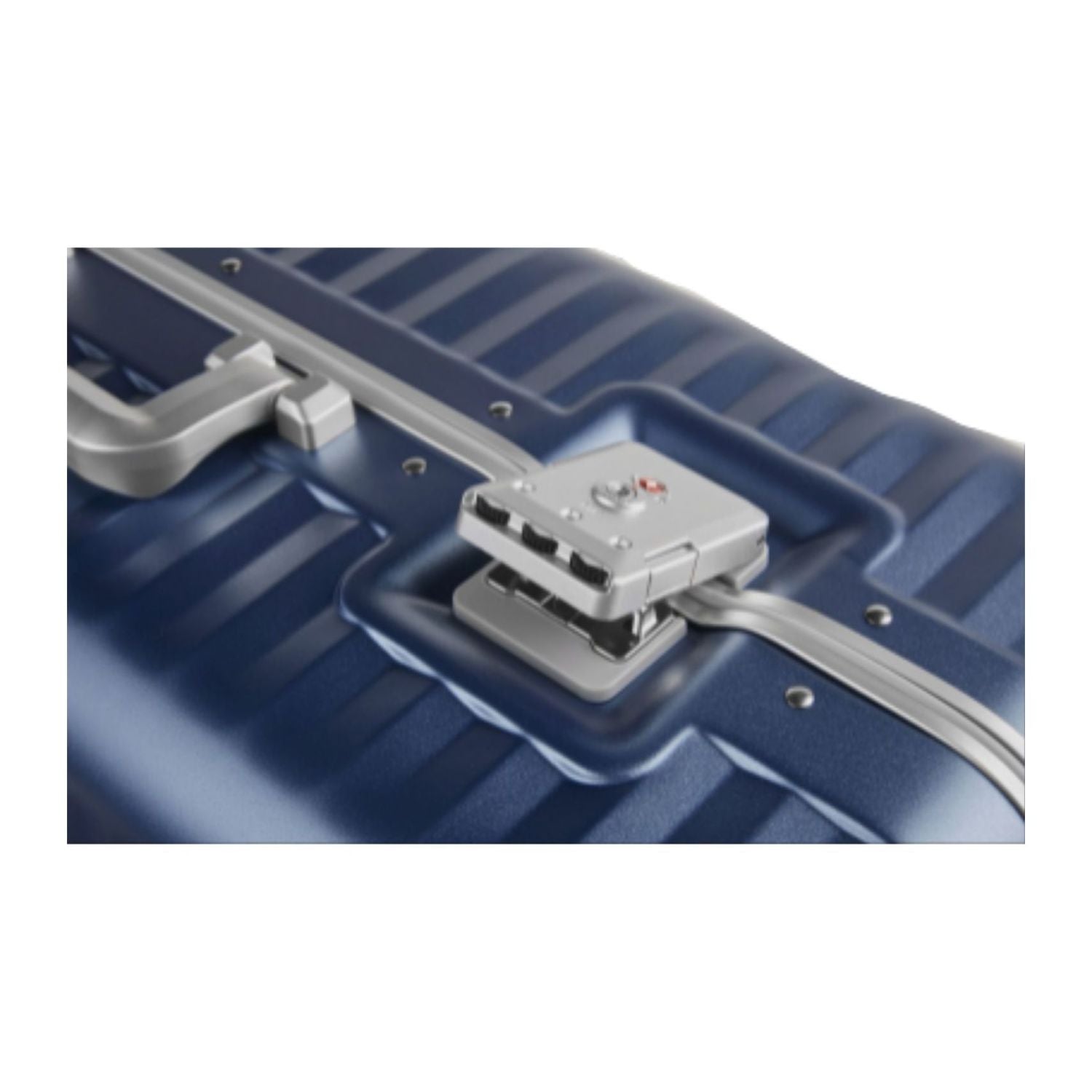 Echolac Celestra Aluminium Frame 20" Carry On Luggage with Silent Spinner Wheels (Navy)