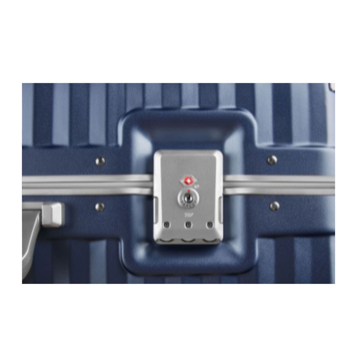 Echolac Celestra Aluminium Frame 20" Carry On Luggage with Silent Spinner Wheels (Navy)