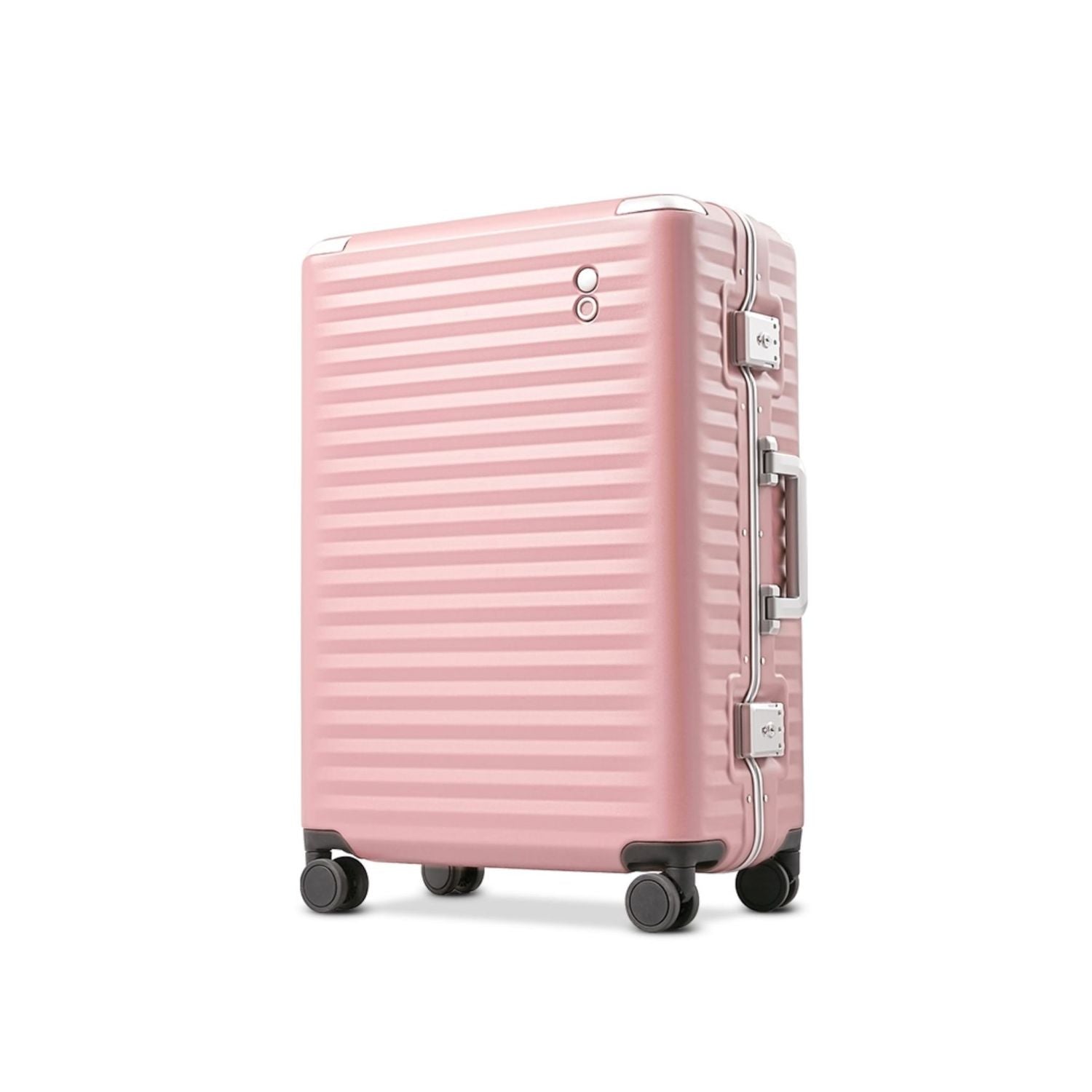 Echolac Celestra Aluminium Frame 20" Carry On Luggage with Silent Spinner Wheels (Pink)