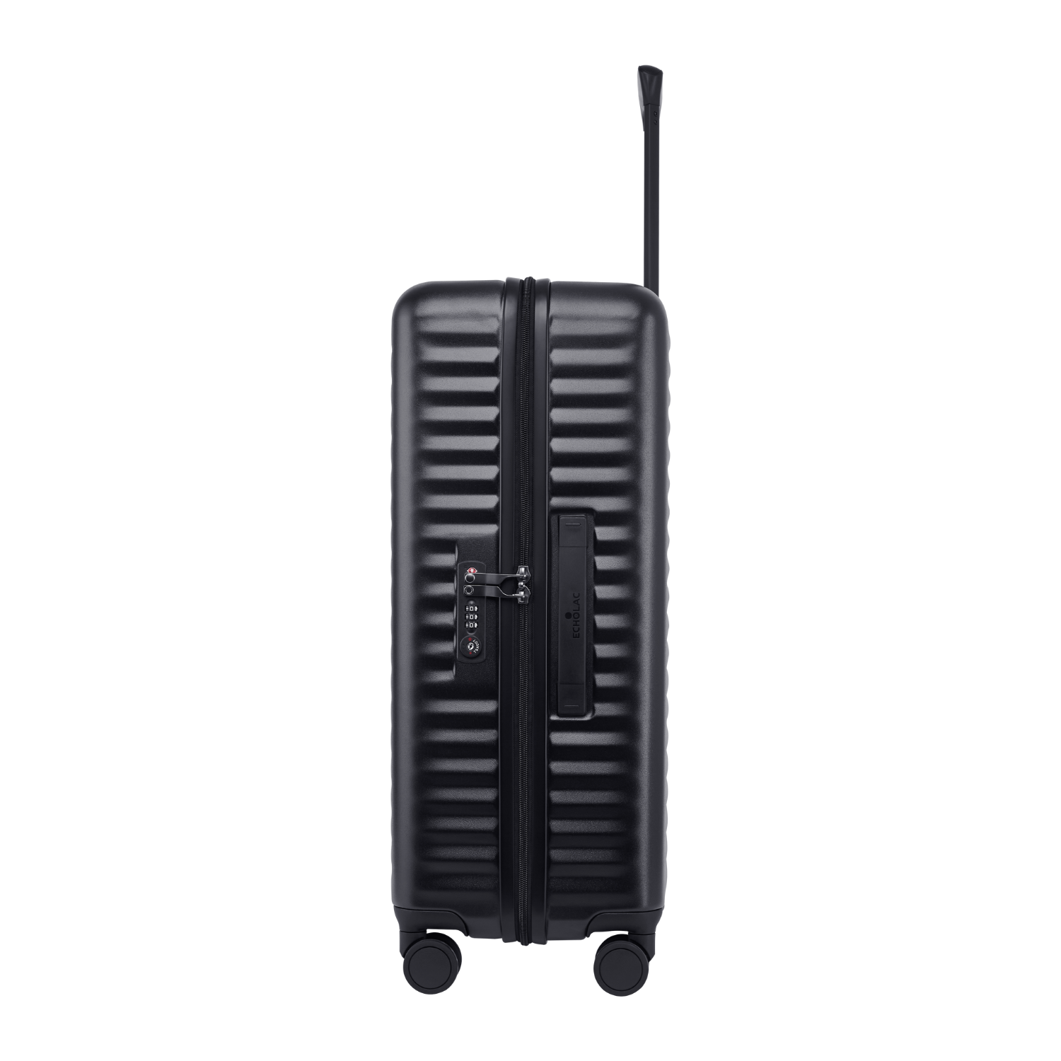 Echolac Celestra S 28" Large Luggage Expandable Spinner (Black)