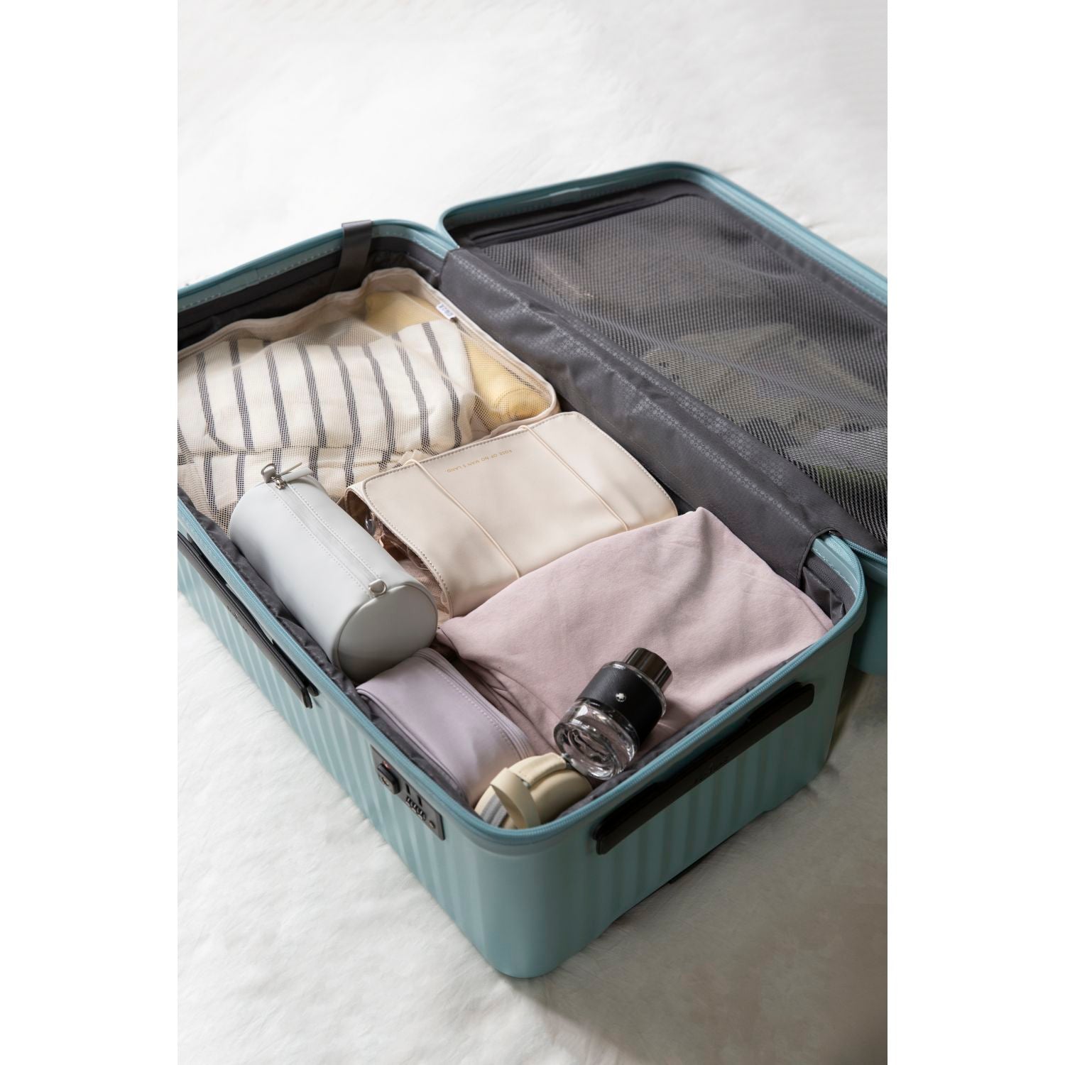 Echolac Celestra Supertrunk 26" Medium Luggage (Light Blue)