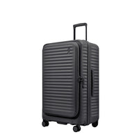 Echolac Celestra Supertrunk KF 28" Large Luggage With Front Access Opening (Black)
