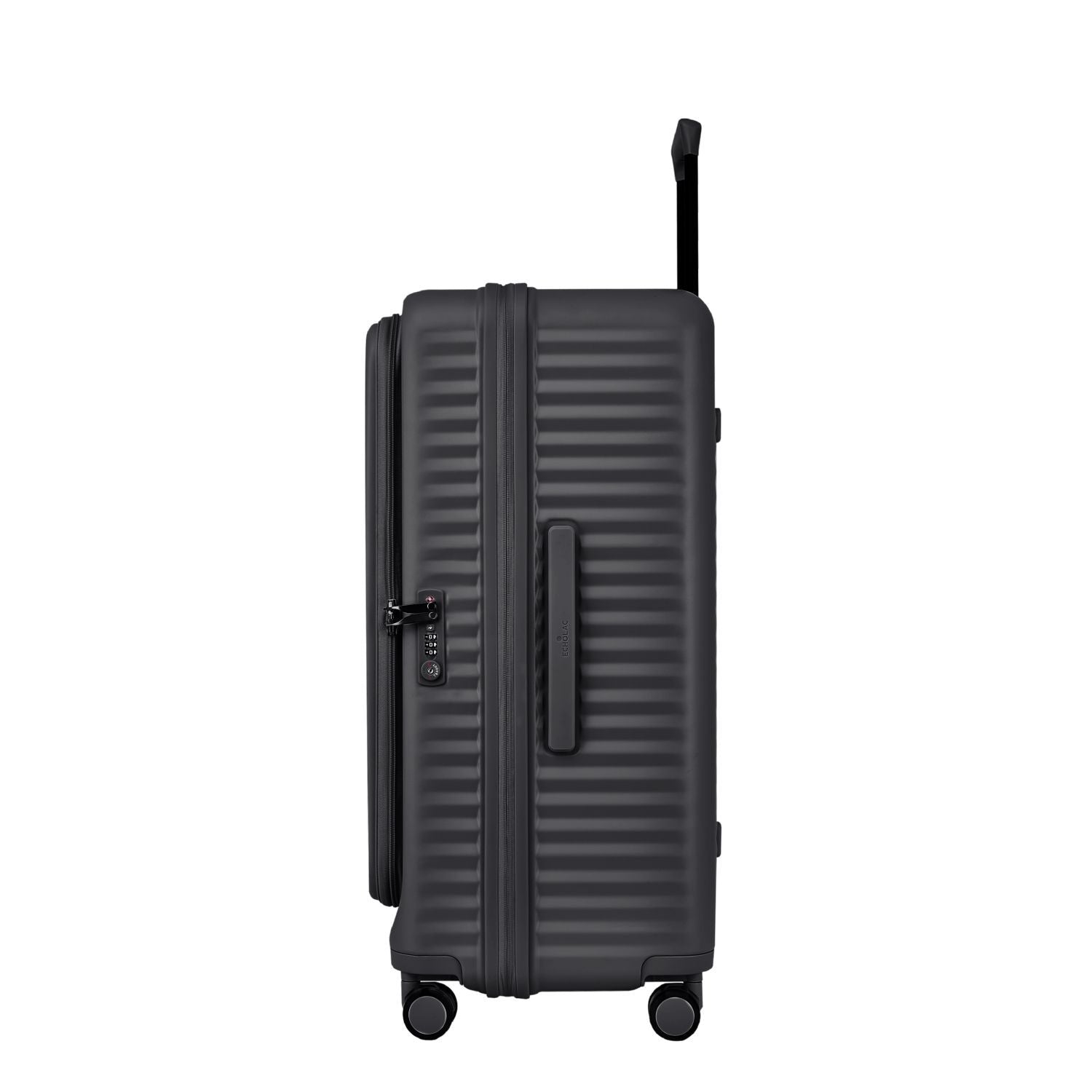 Echolac Celestra Supertrunk KF 28" Large Luggage With Front Access Opening (Black)