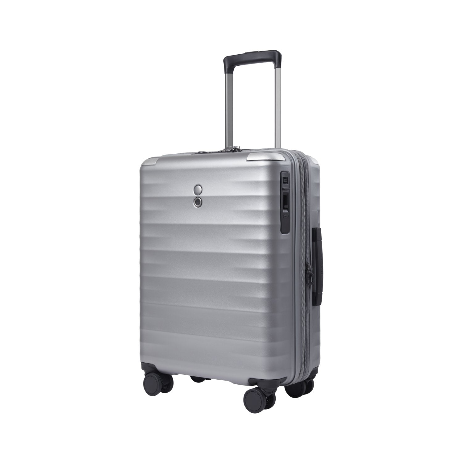 Echolac Elise SLX 28" Large Expandable Luggage - Spinner With Brake (Silver)