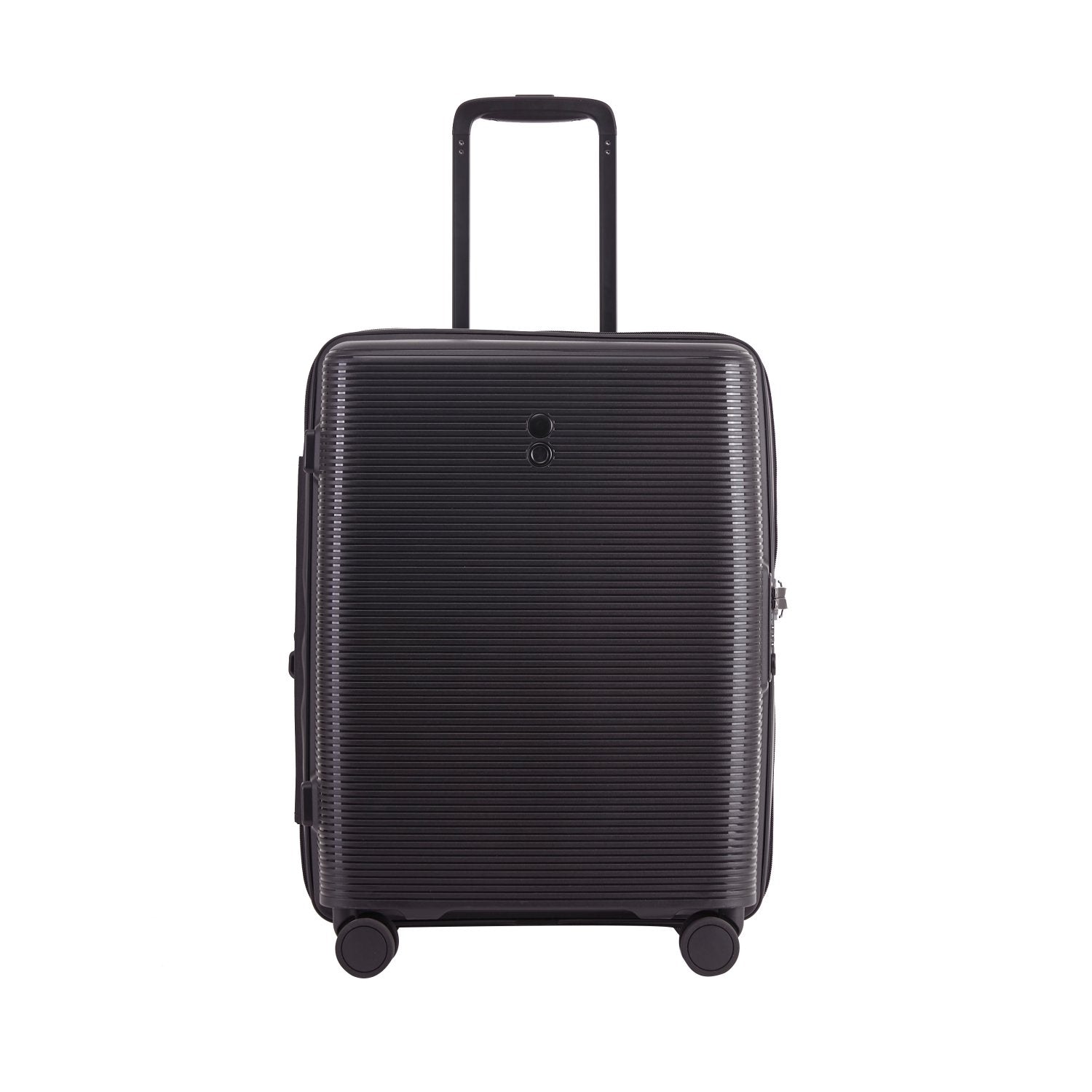 Echolac Forza 20" Carry On Luggage (Black)