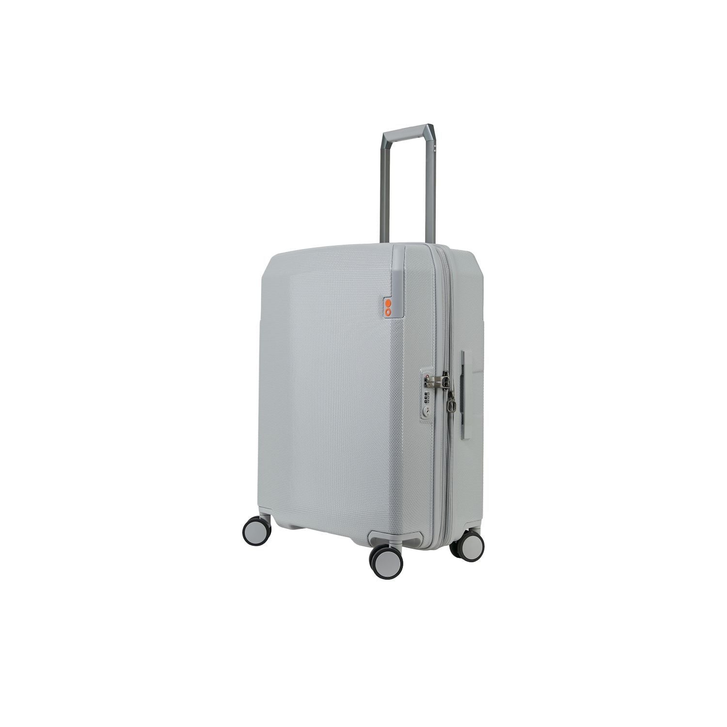 Echolac Logic 20" Expandable Carry On Luggage (Light Grey)