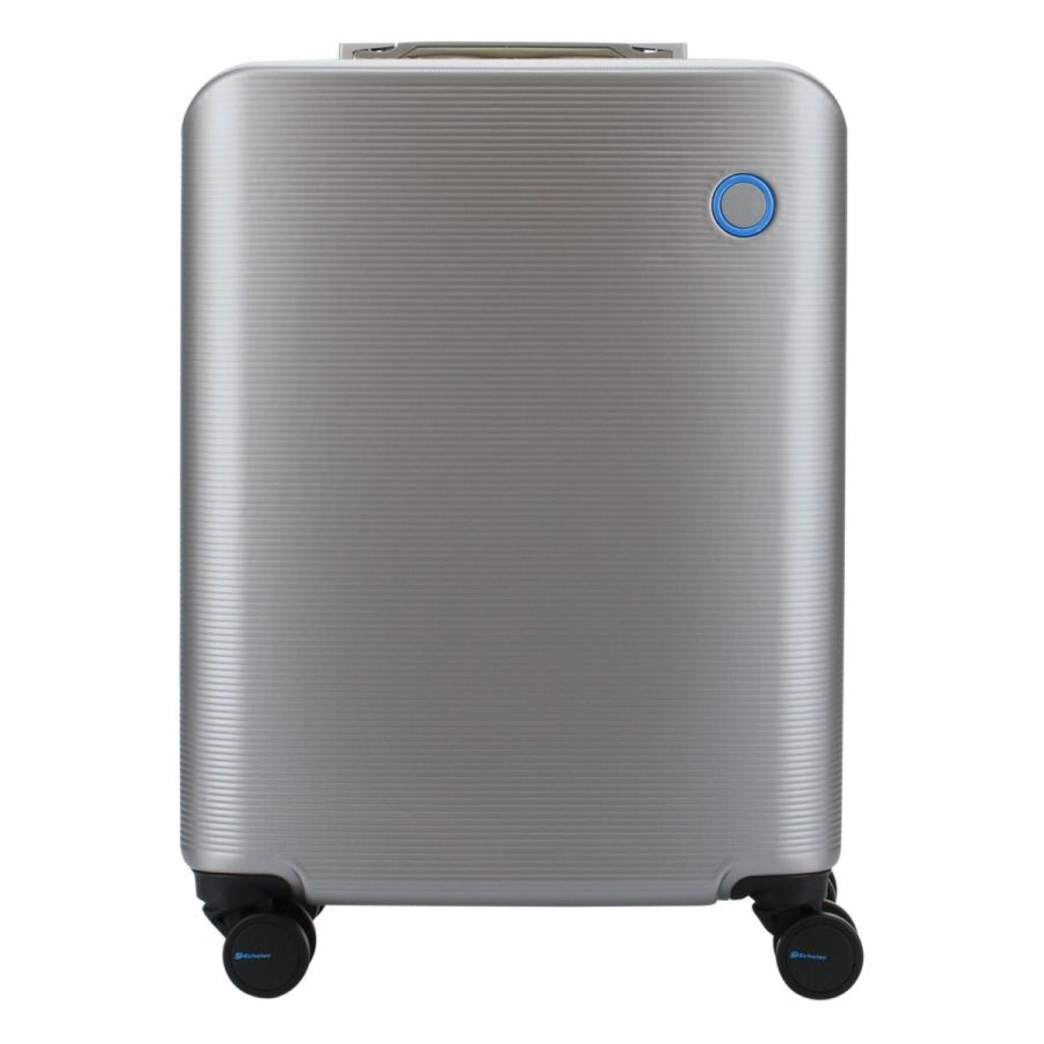 Echolac Pc Smart 28" Upright Large Luggage Spinner - Silver