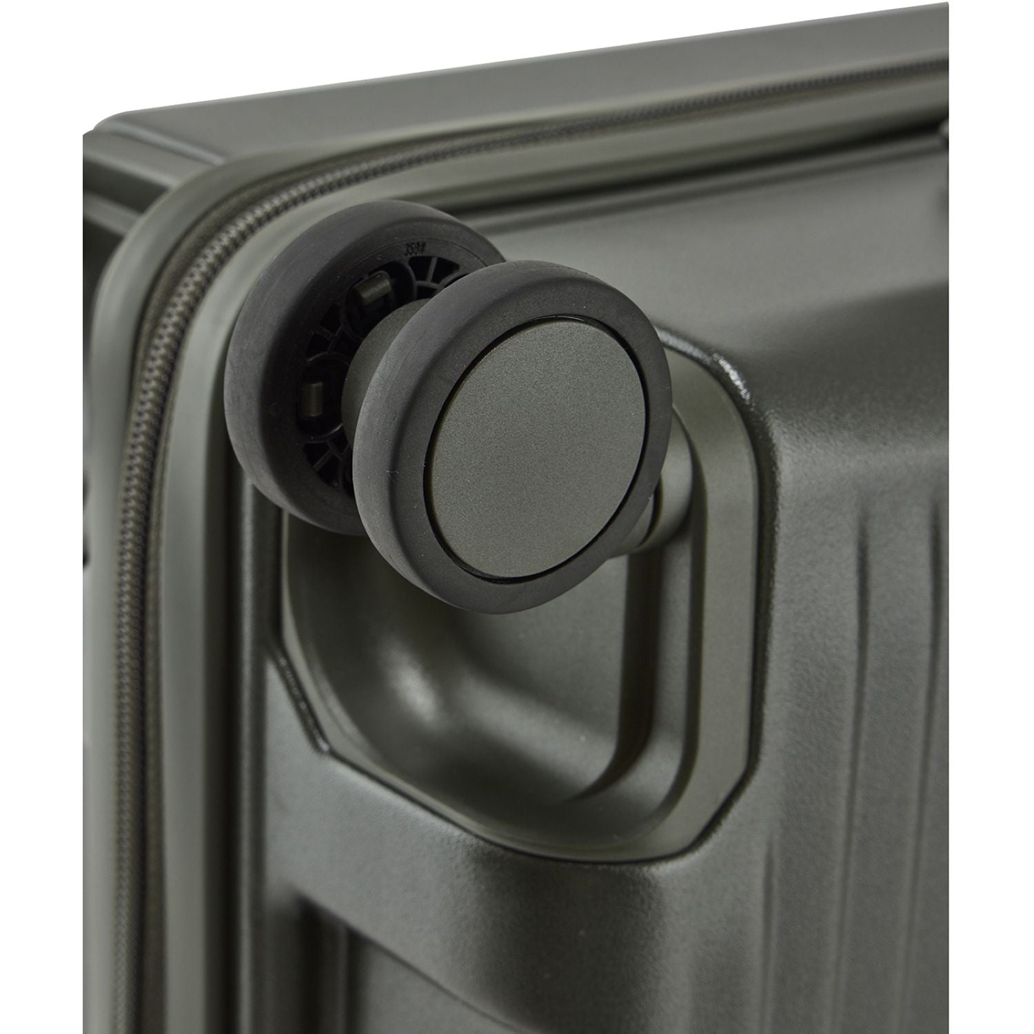 Echolac Shogun Evo FA 20" Upright Carry On Luggage With Front Access Opening (Black)