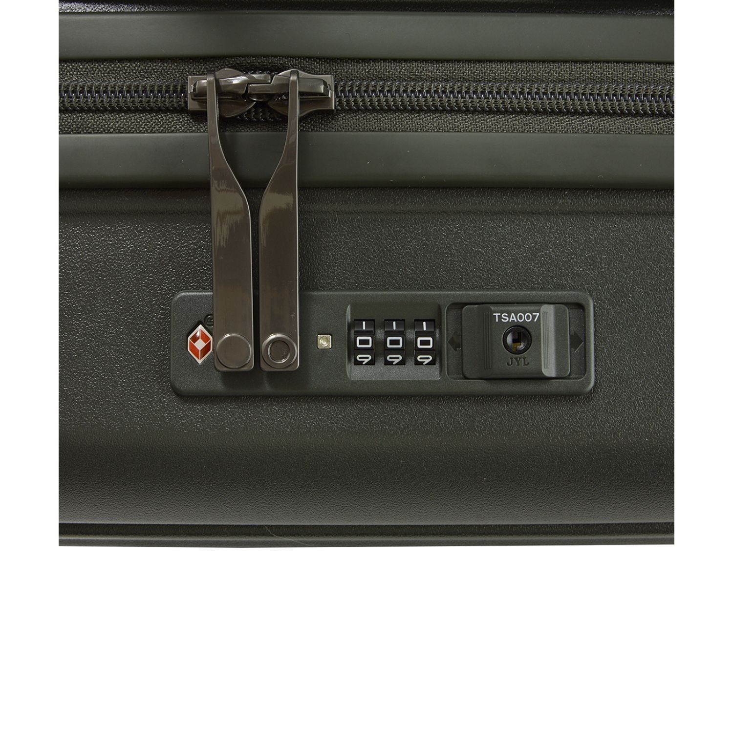 Echolac Shogun Evo FA 20" Upright Carry On Luggage With Front Access Opening (Black)