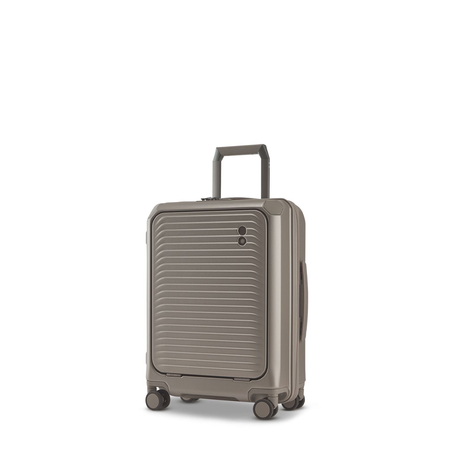Echolac Shogun Evo FA 20" Upright Carry On Luggage With Front Access Opening (Champagne)