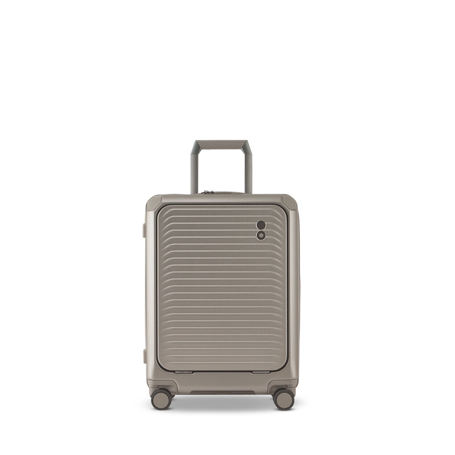 Echolac Shogun Evo FA 20" Upright Carry On Luggage With Front Access Opening (Champagne)