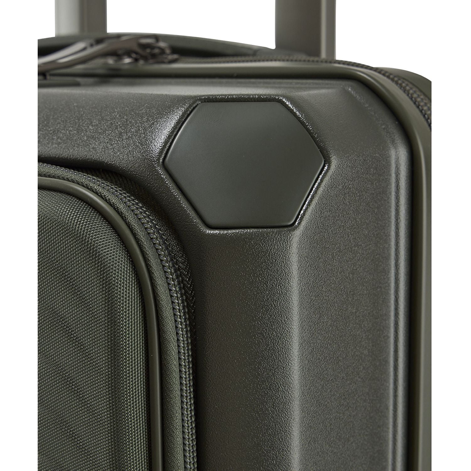 Echolac Shogun Evo G 20" Upright Carry On Luggage With Front Access Opening (Silver)