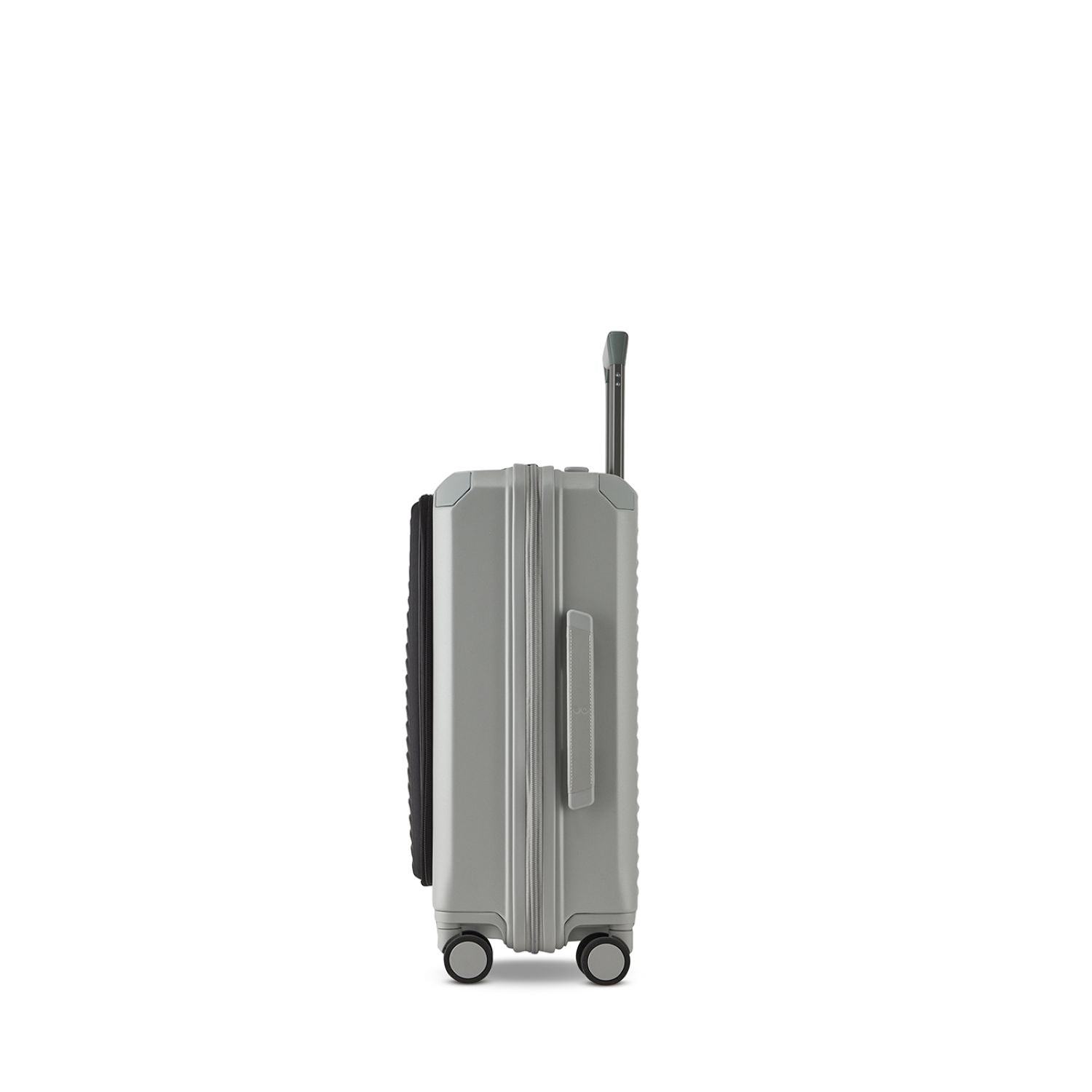 Echolac Shogun Evo G 20" Upright Carry On Luggage With Front Access Opening (Silver)