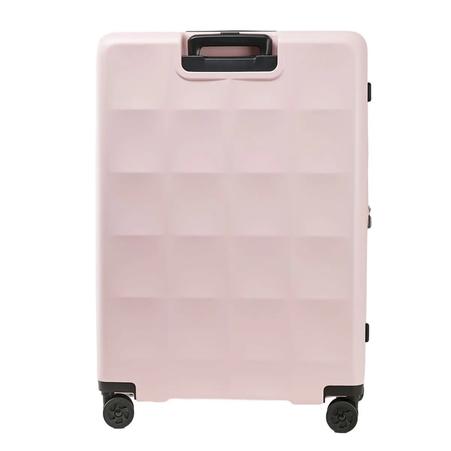 Echolac Square FX 28" Large Expandable Luggage (Light Pink)