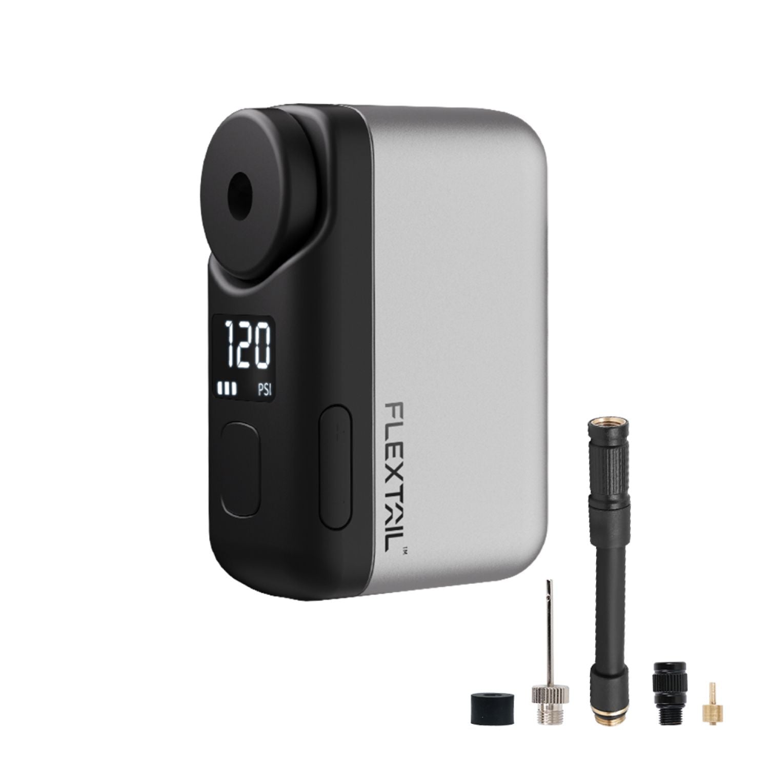Flextail Tiny Pump Pro-120 PSI High Pressure With Led Display  - Dark Grey