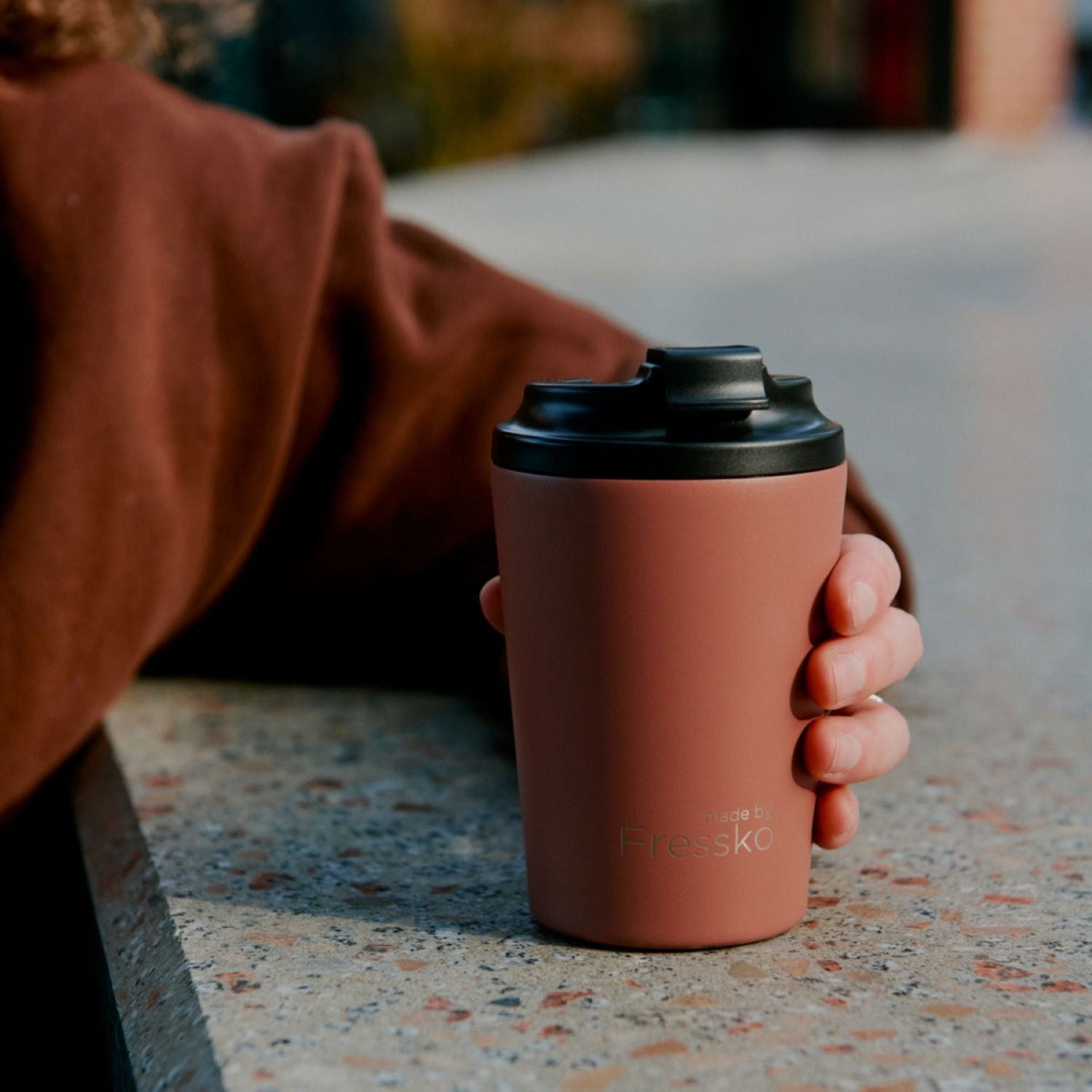 Made By Fressko Camino 12oz Insulated Ceramic Cup - Tuscan