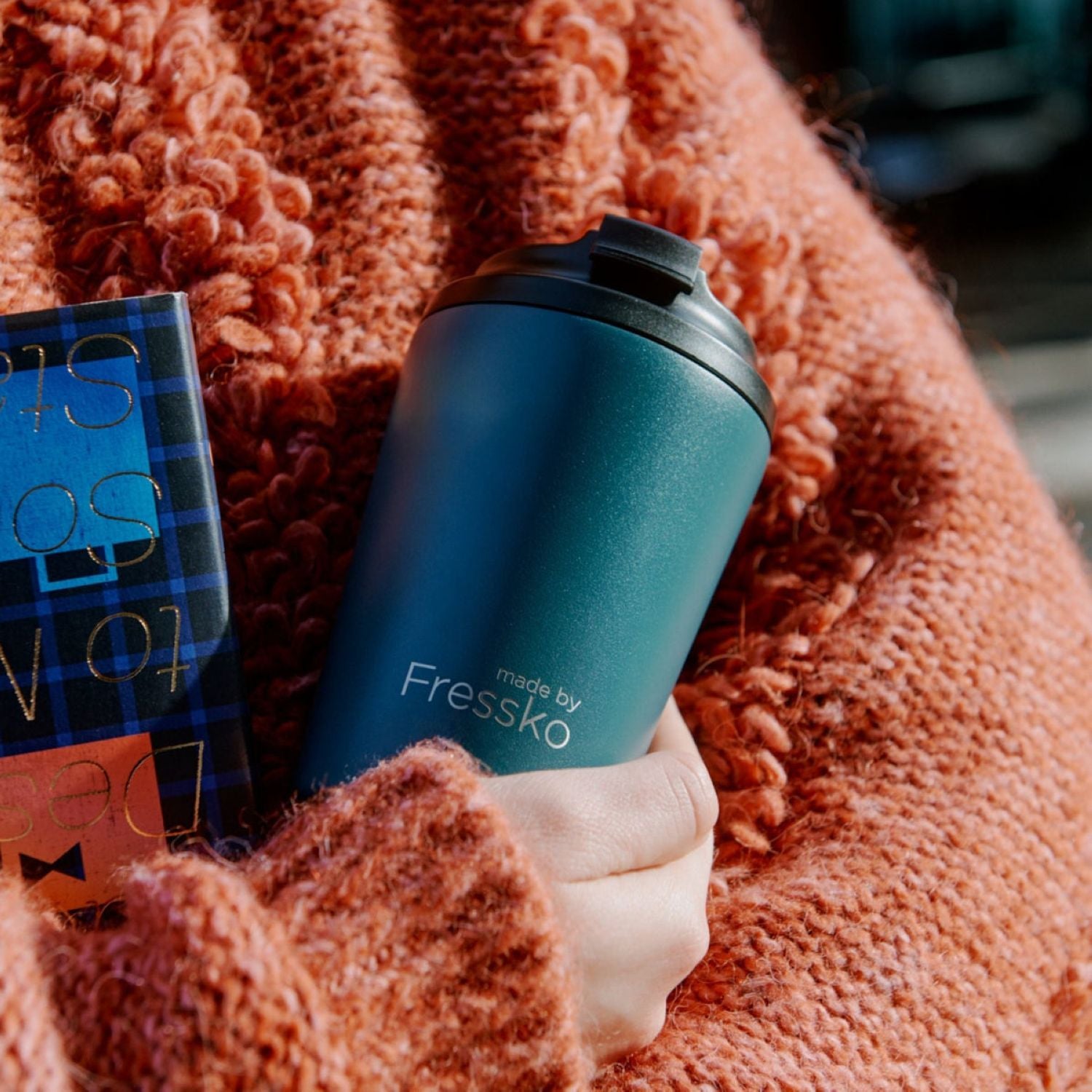 Made By Fressko Camino 12oz Insulated Stainless Steel Cup - Emerald