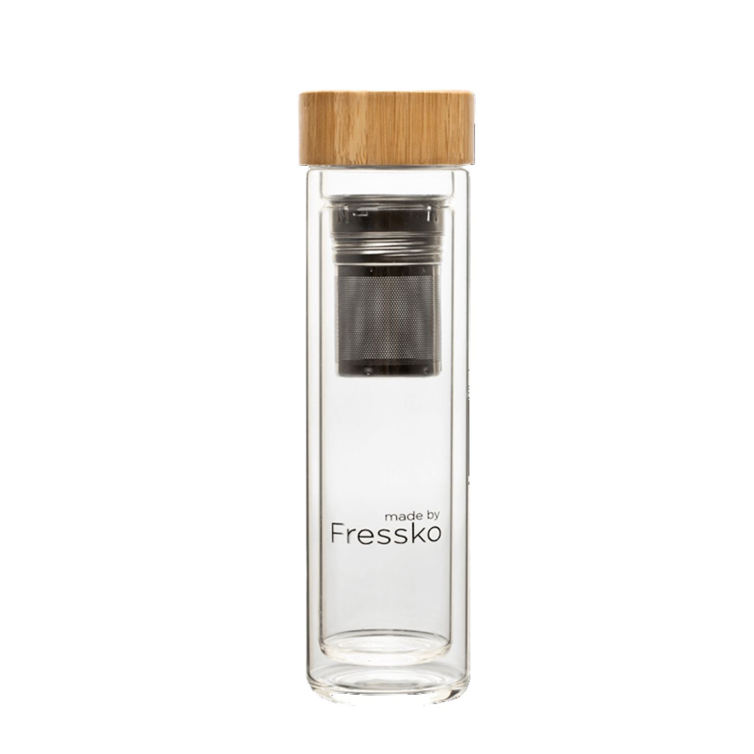 Made By Fressko Lift 16oz Infuser Glass Flask - Clear