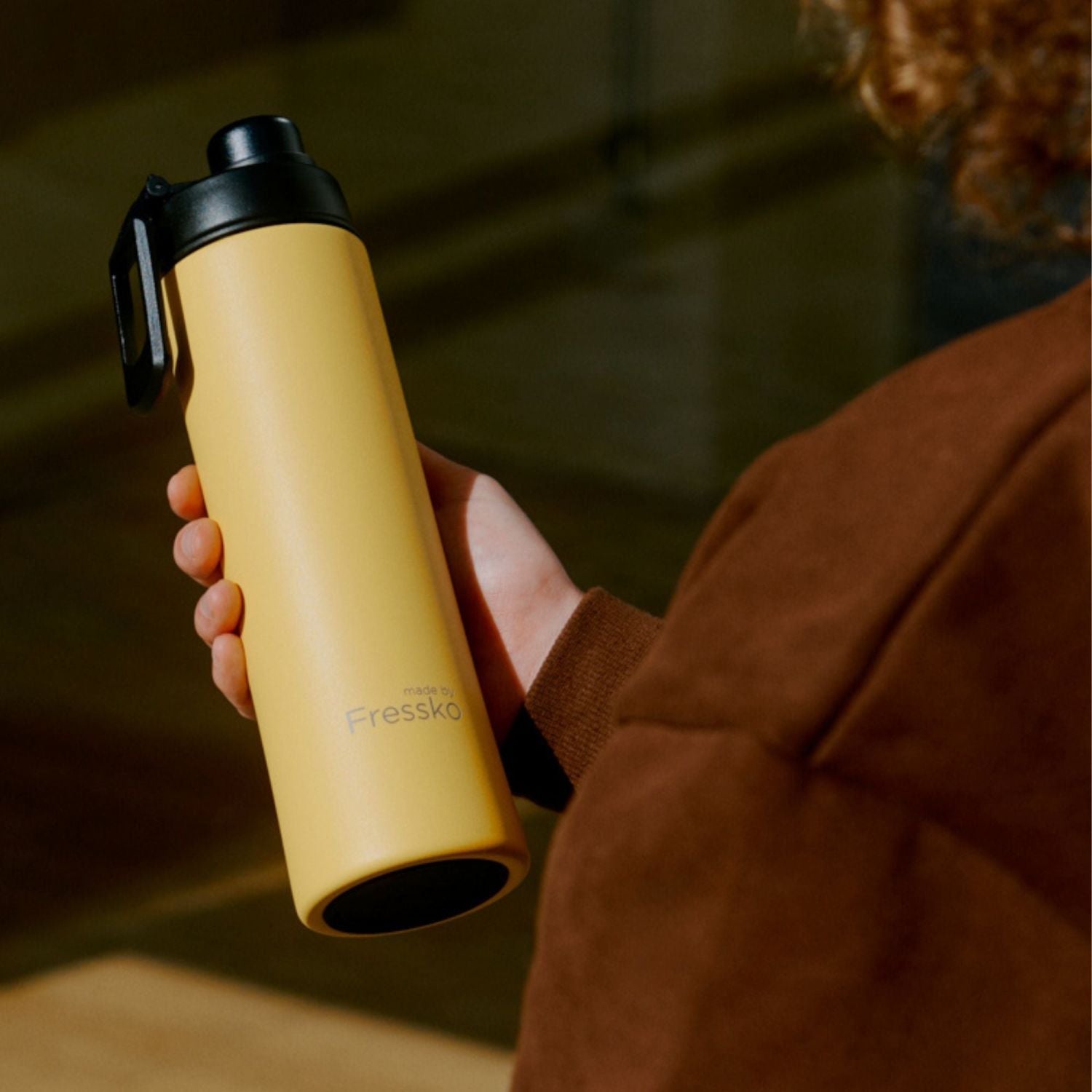 Made By Fressko Move 22oz Insulated Stainless Steel Drink Bottle - Canary