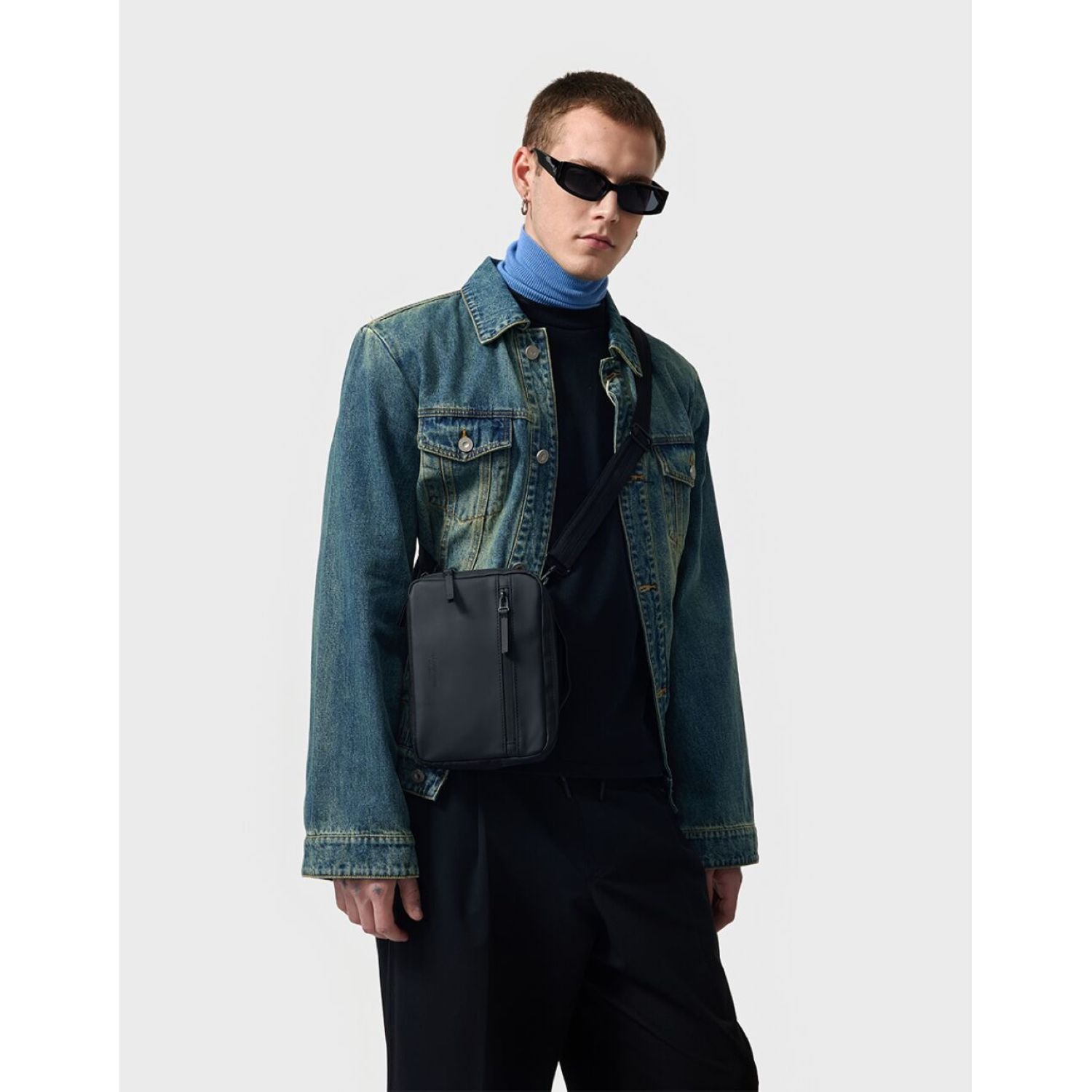 Gaston Luga Dash Box Bag - Black