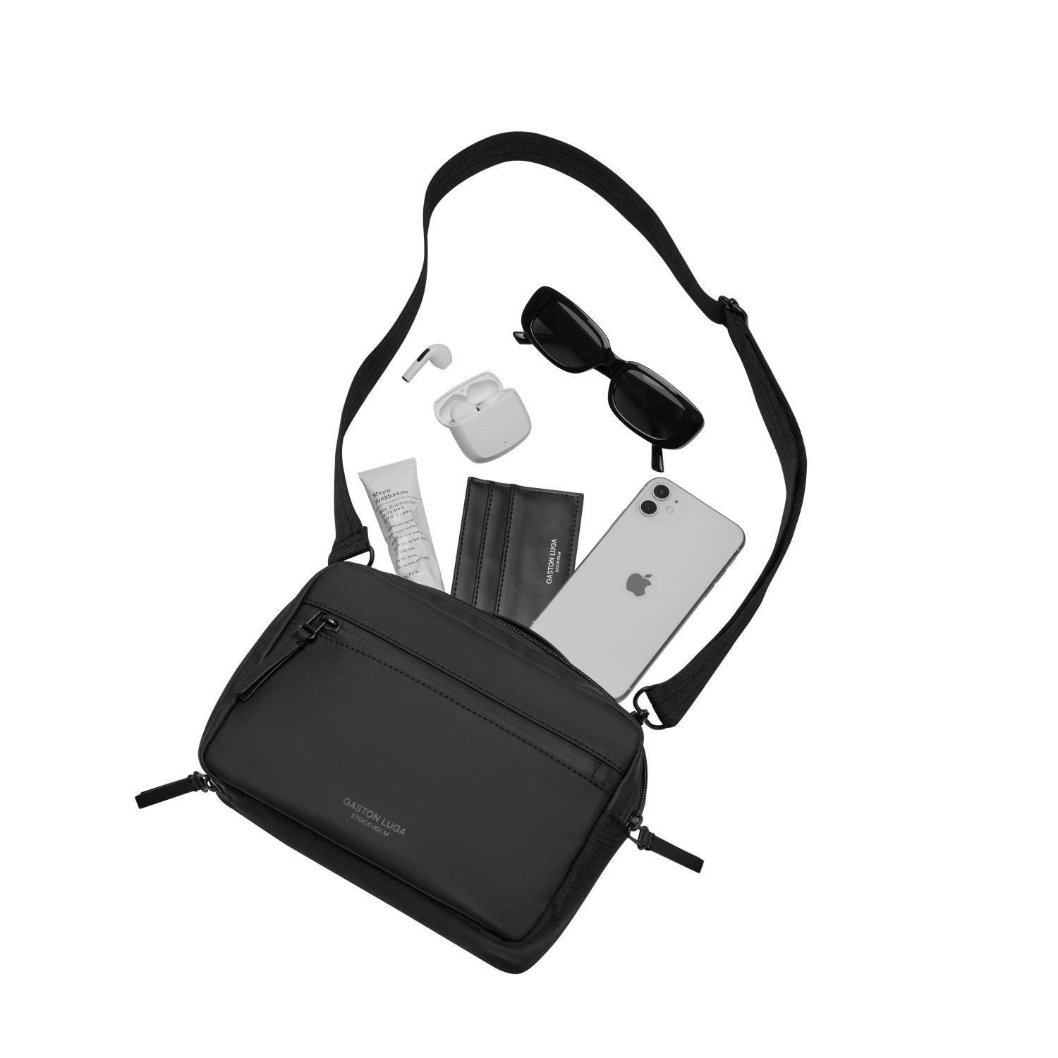 Gaston Luga Dash Box Bag - Black